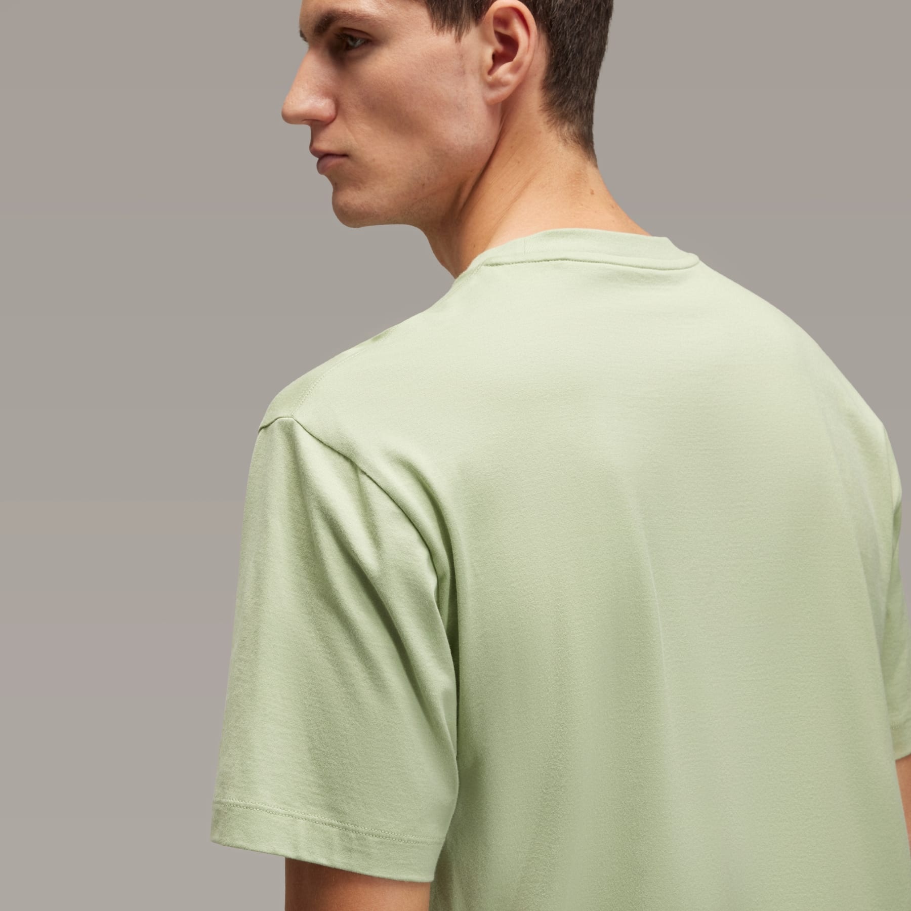 Tシャツ・カットソー Y-3 MAN REGULAR SHORT SLEEVES TEE adidas Y-3 Regular Short Sleeve Tee - White | Free Shipping
