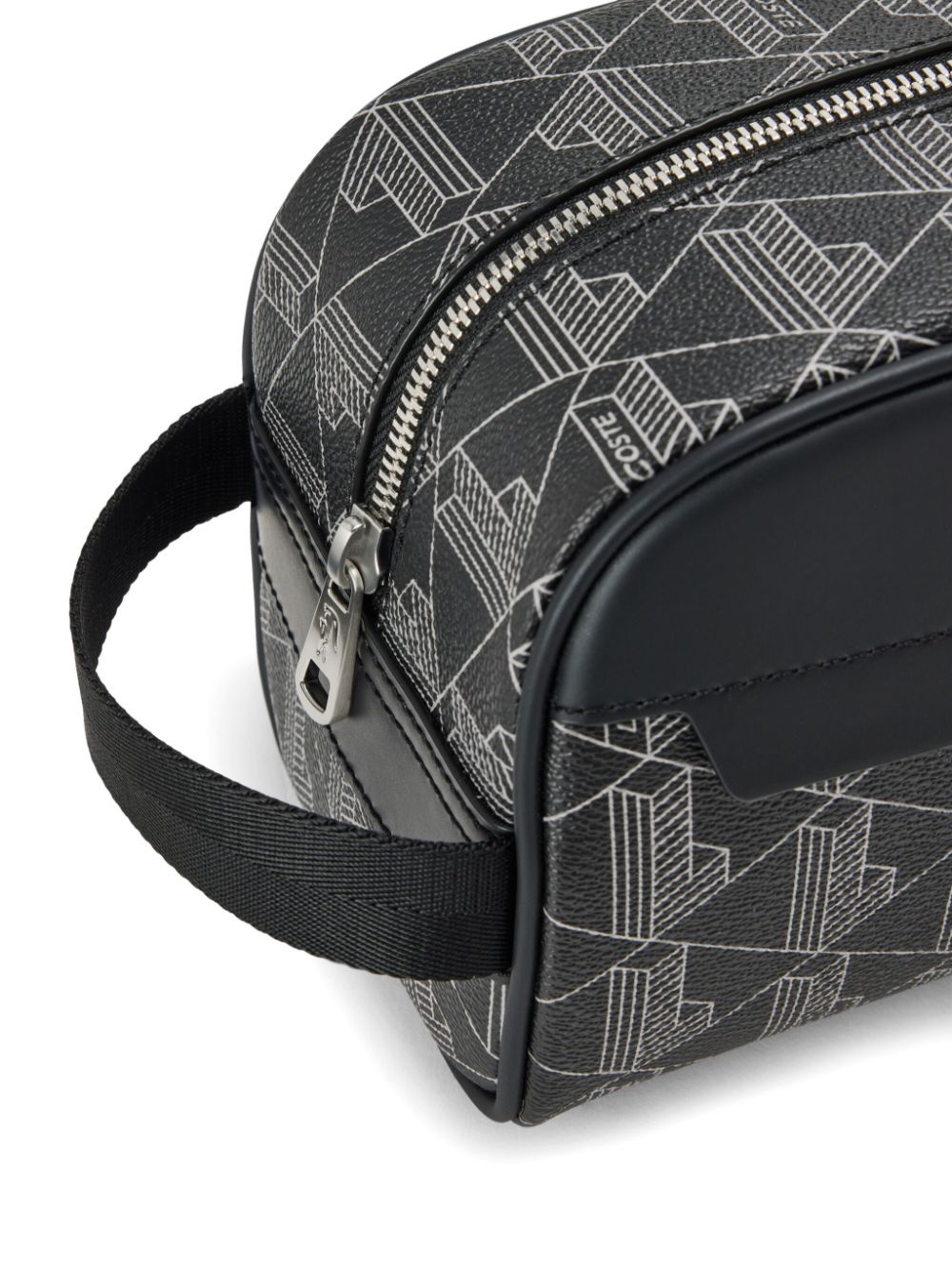 monogram-pattern wash bag - 4