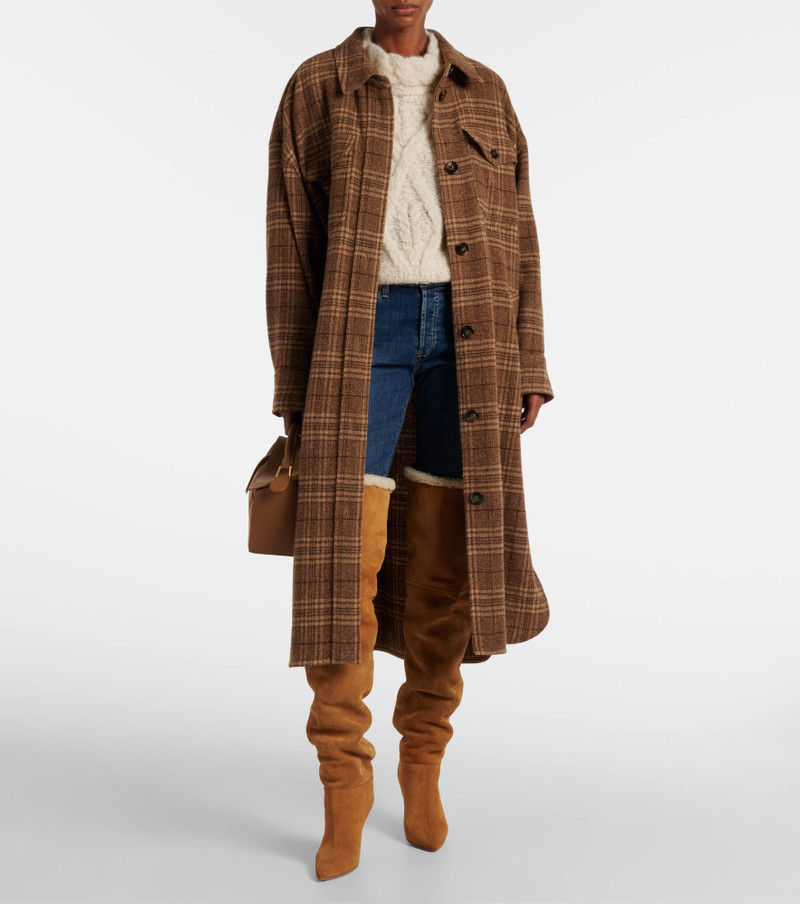 PARIS TEXAS Elsa 100 suede over-the-knee boots outlook