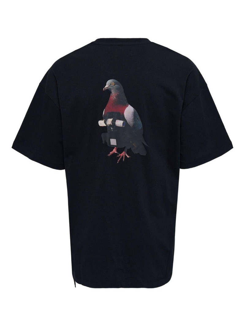 OAMC pigeon-print T-shirt outlook