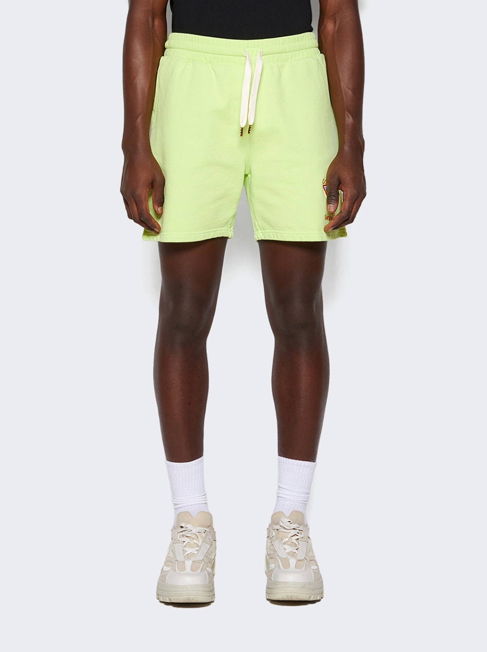 Afro Cubism Tennis Club Shorts Pale Green - 3