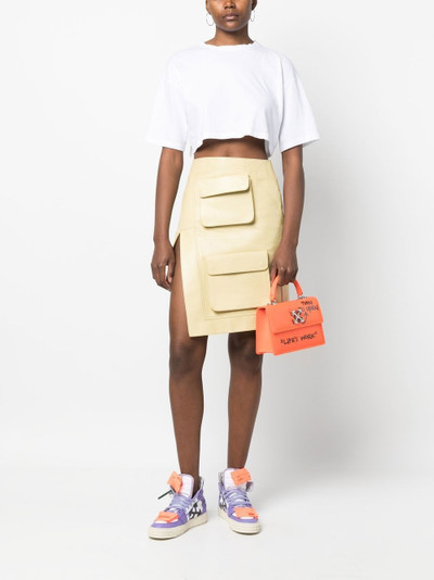 Off-White Jitney 1.4 leather top-handle bag outlook