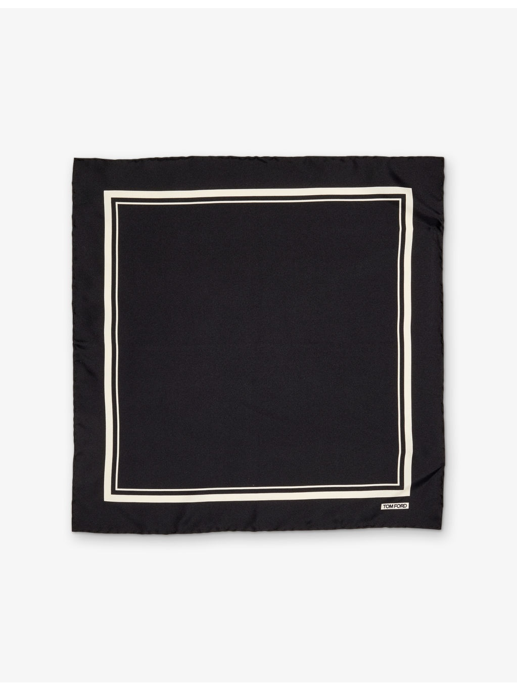 Striped Silk Pocket Square - 3