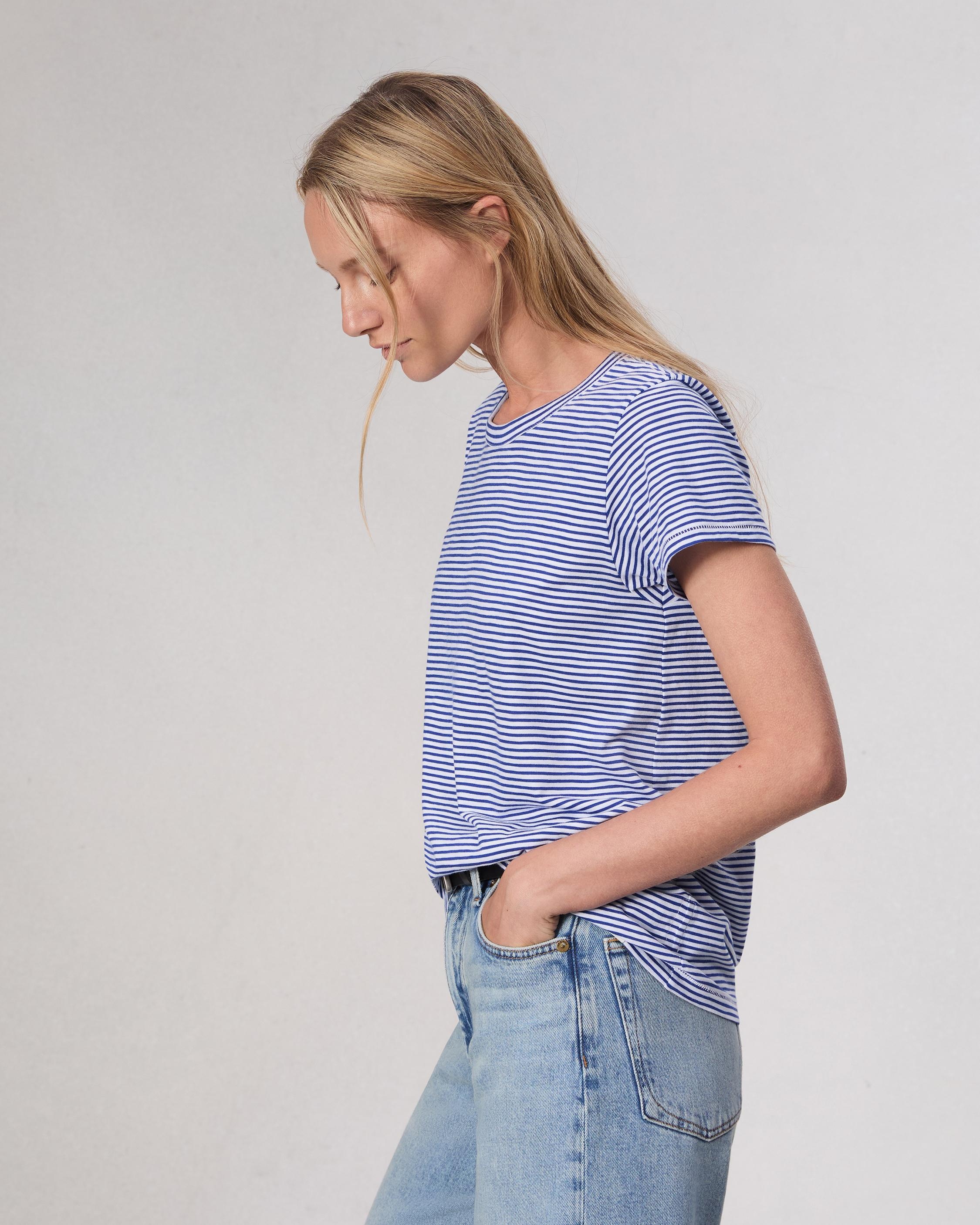 The Slub Striped Tee - 4