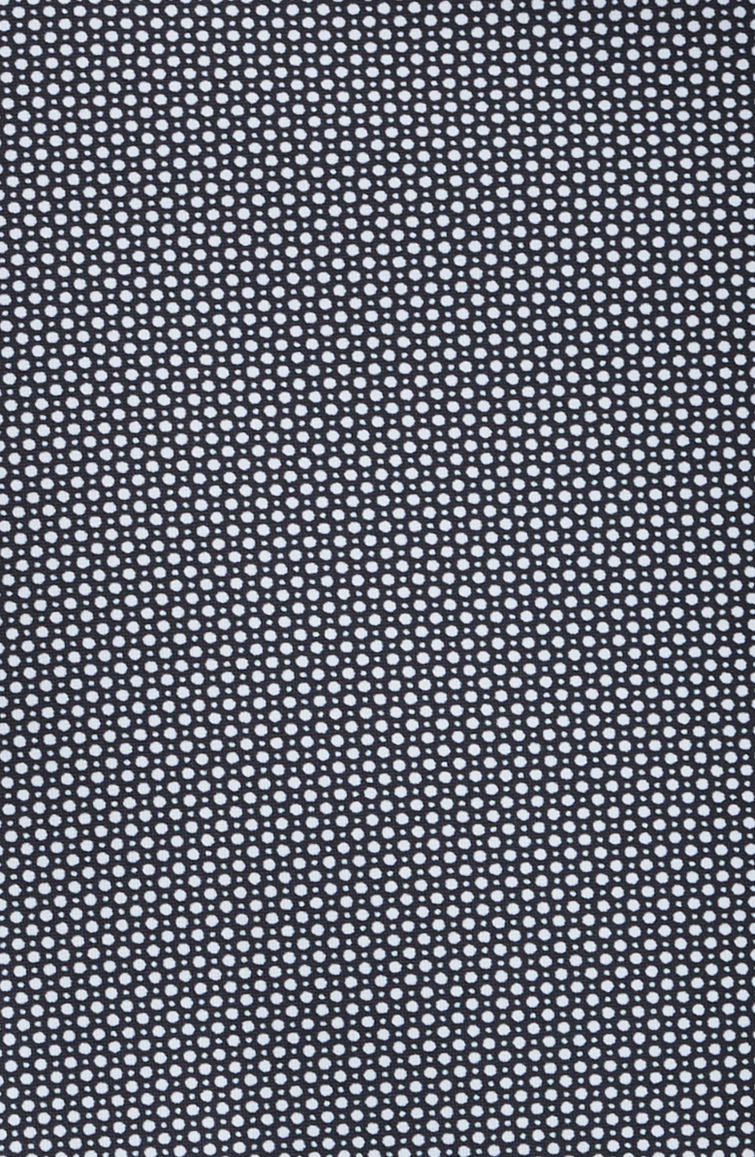 Emporio Armani Microdot Button-Up Shirt in Solid Black at Nordstrom - 5