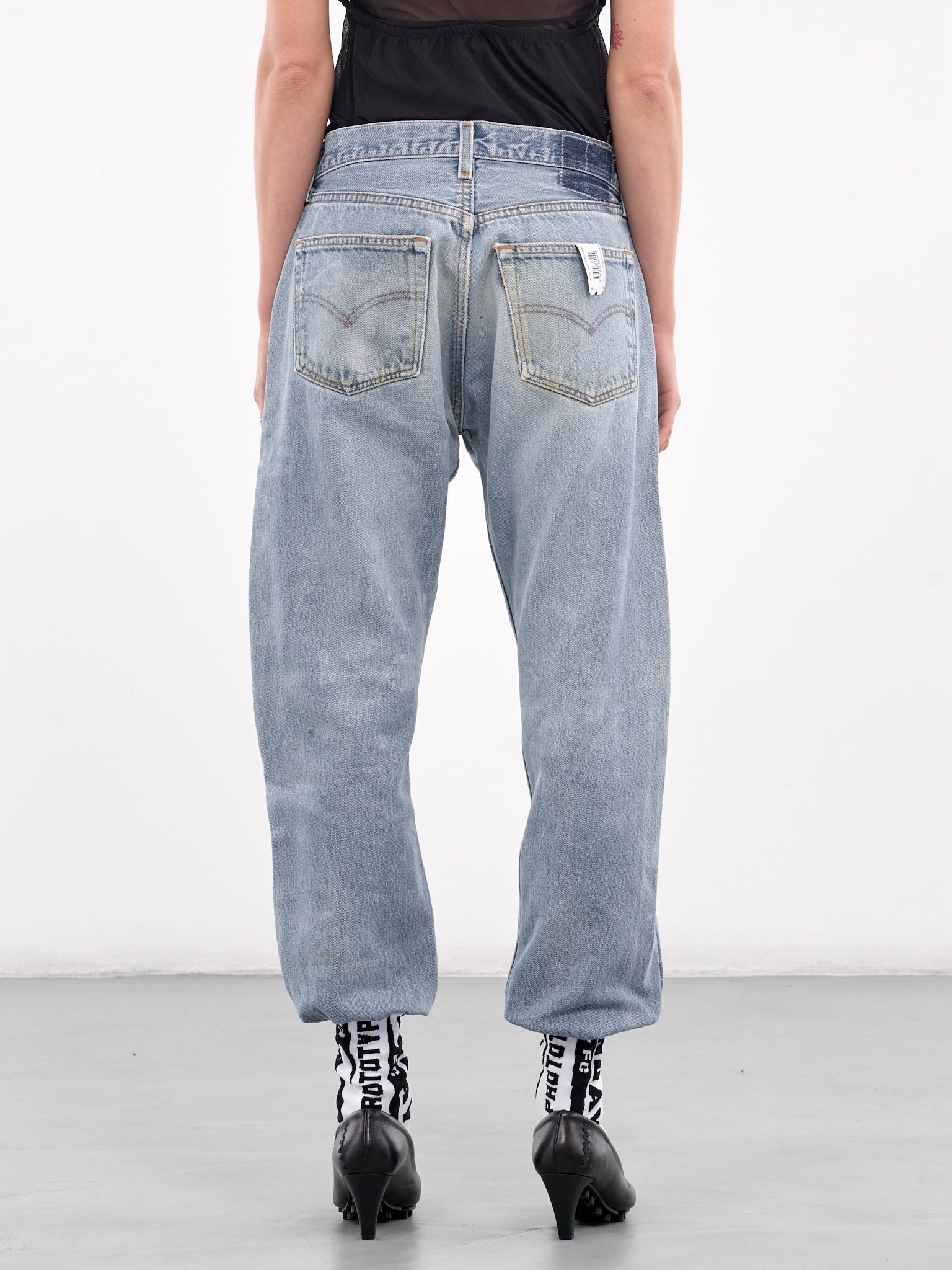 Sock Stirrup Denim Jeans - 3