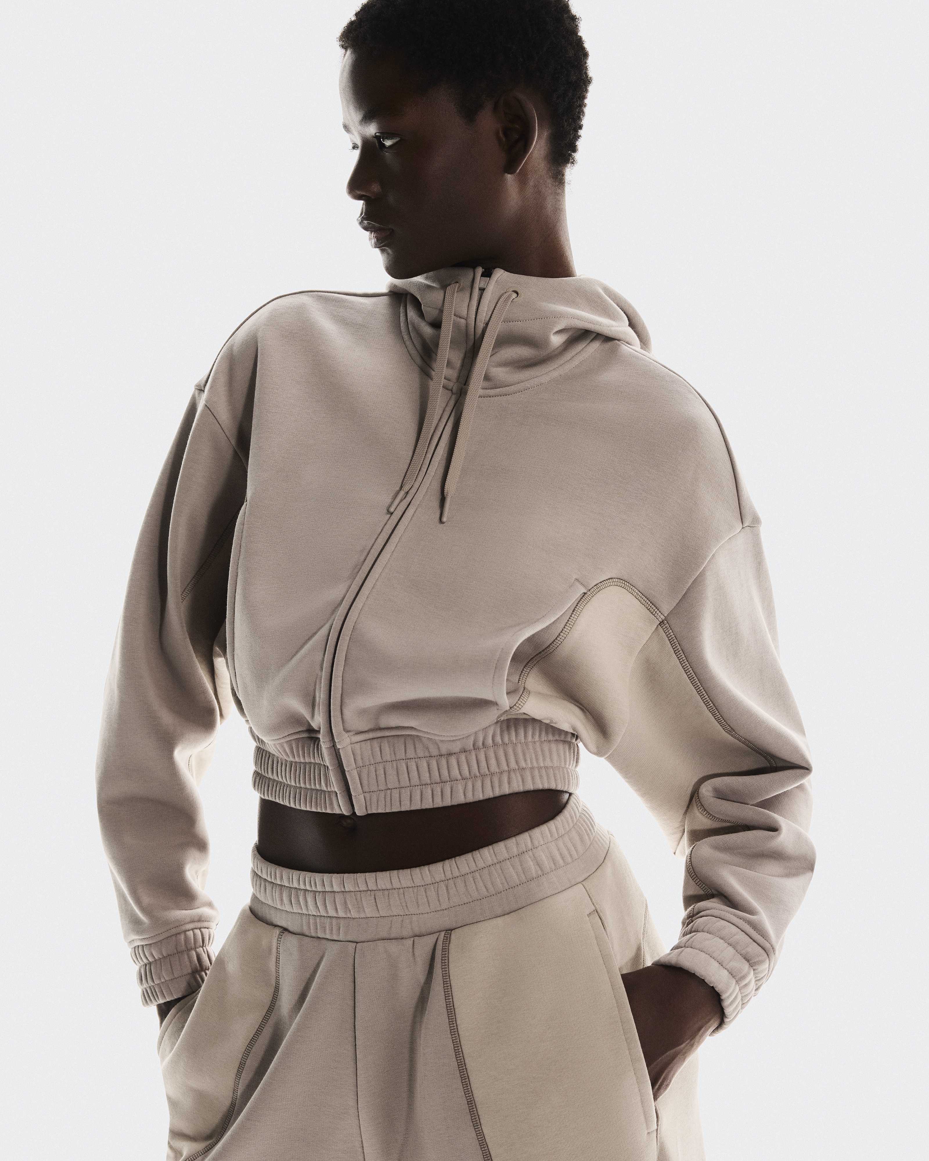 CLUB CROPPED HOODIE FKA - 3