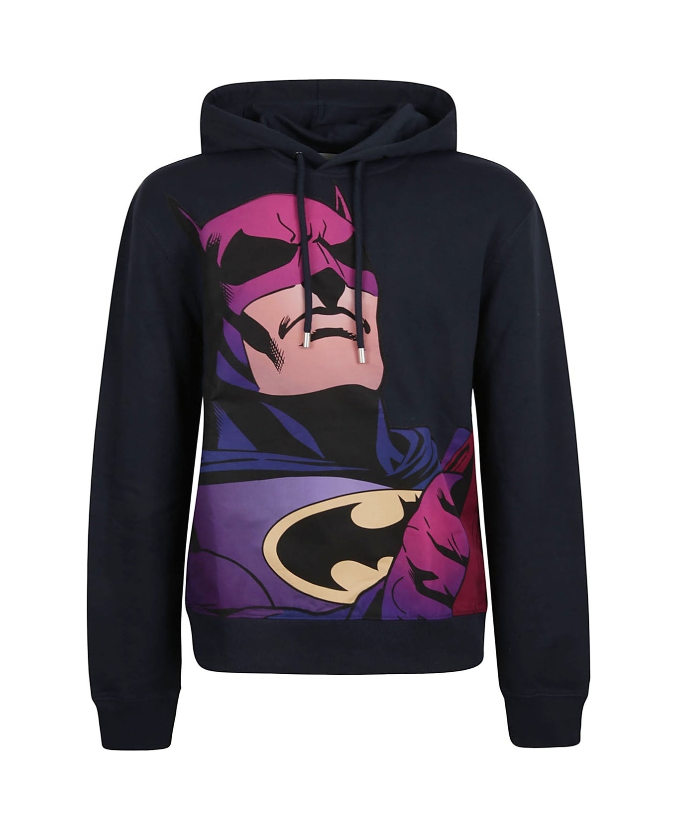 Printed Hooded Sweatshirt - 1