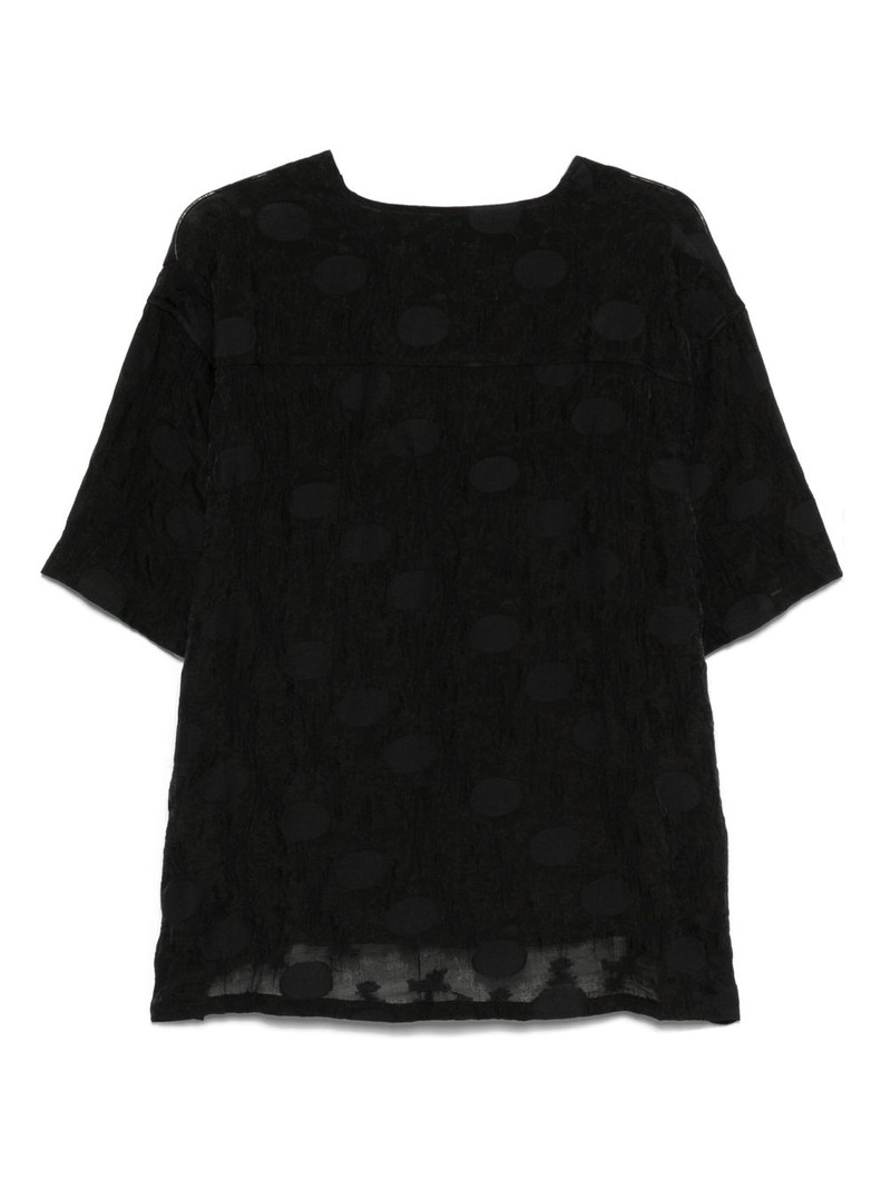 NEEDLES polka-dot shirt outlook