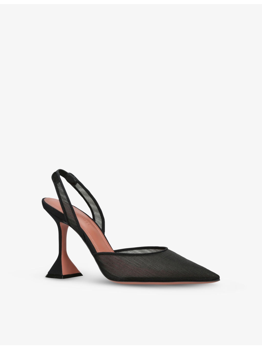 Holli 95 Sling-Back Heeled Mesh Courts - 3