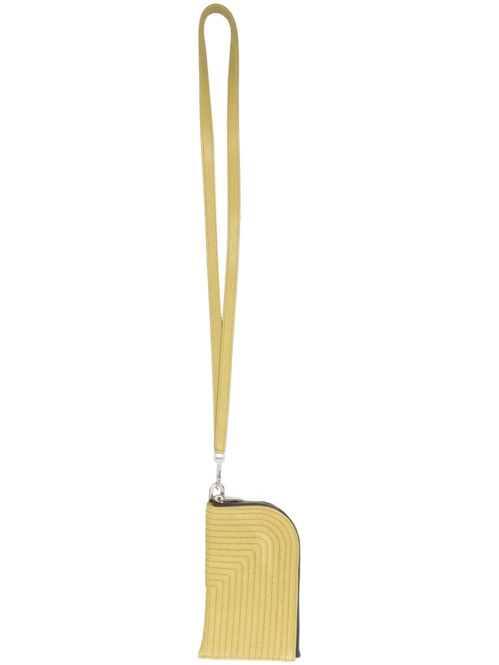 neck-strap padded card holder - 1