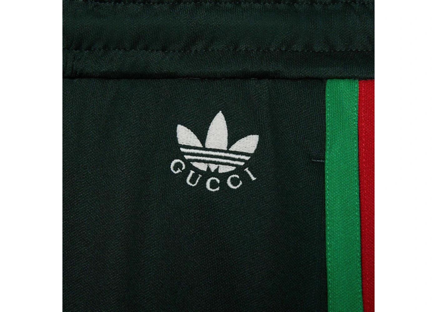 Gucci x adidas Jersey Shorts Dark Green - 2