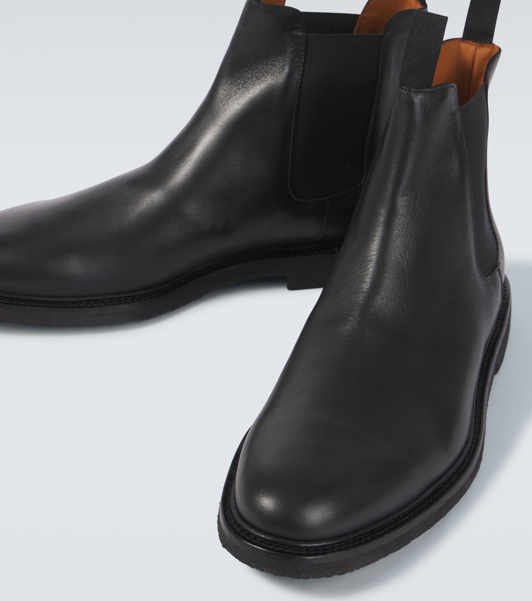 Leather Chelsea boots - 3