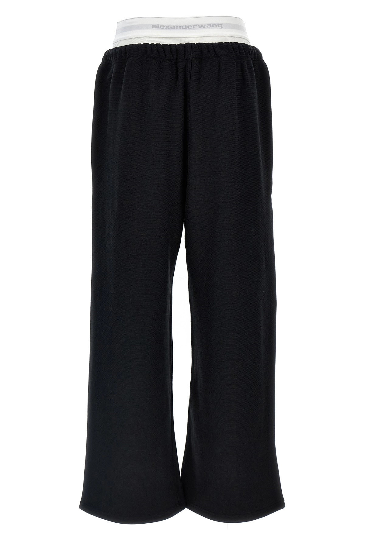 'Wide Leg W/ Logo Elastic Exposed Brief' joggers - 3