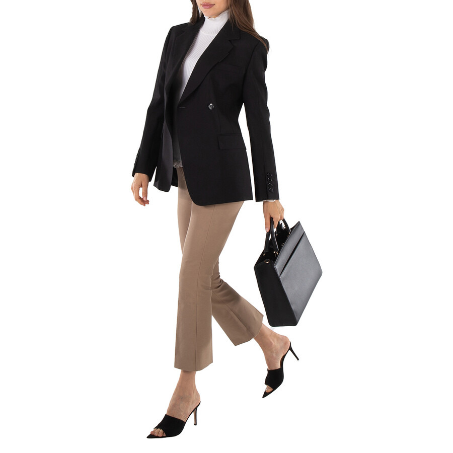Burberry Claudete Woolsingle Breasted Blazer - 6