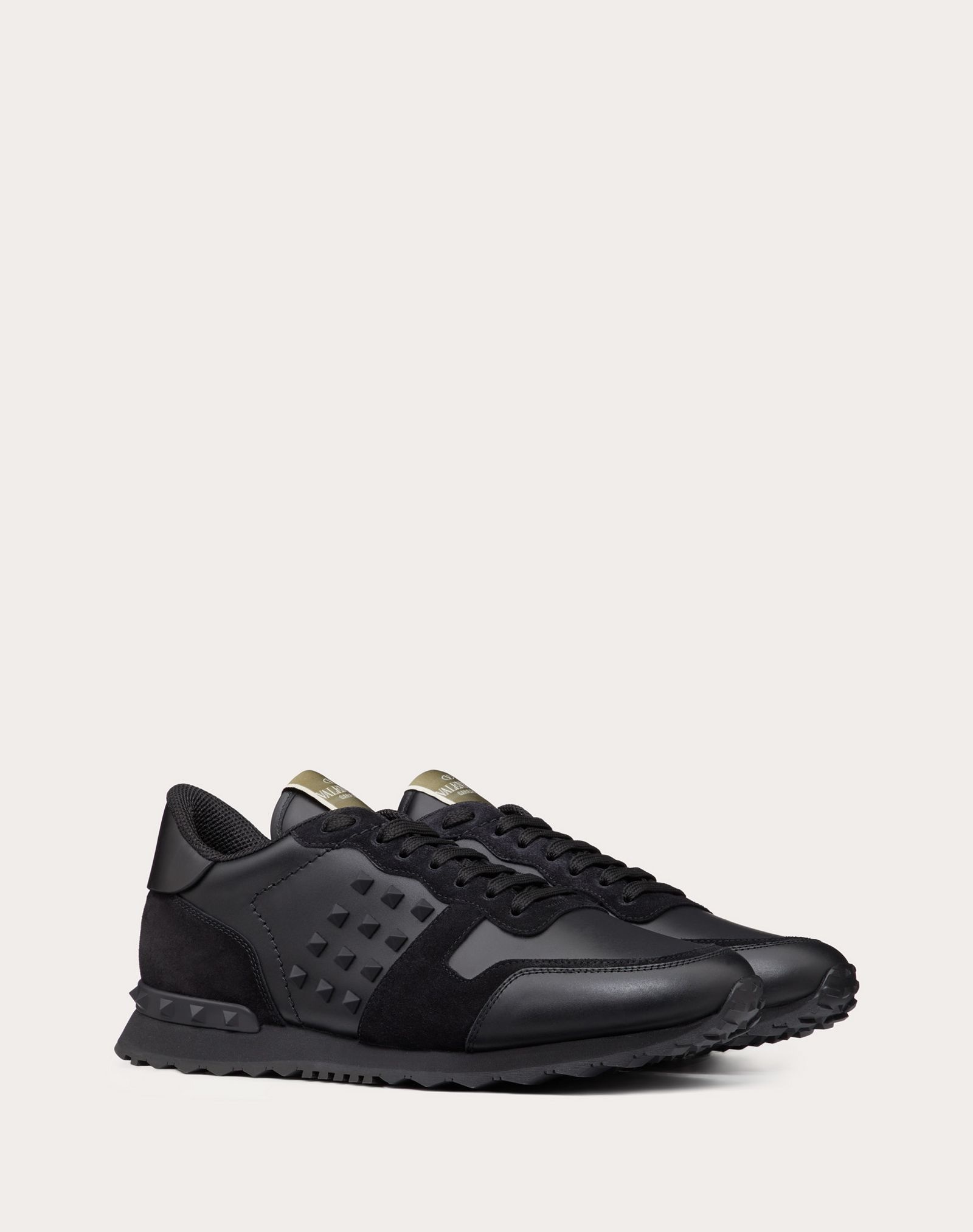 Calfskin Rockstud Sneaker - 2