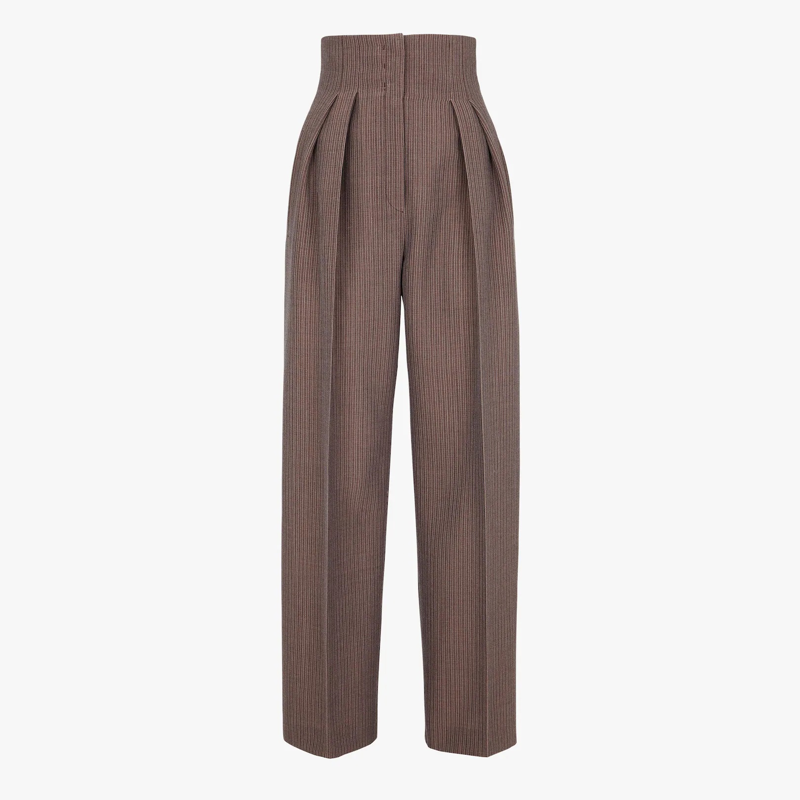 Brown wool suit - 4