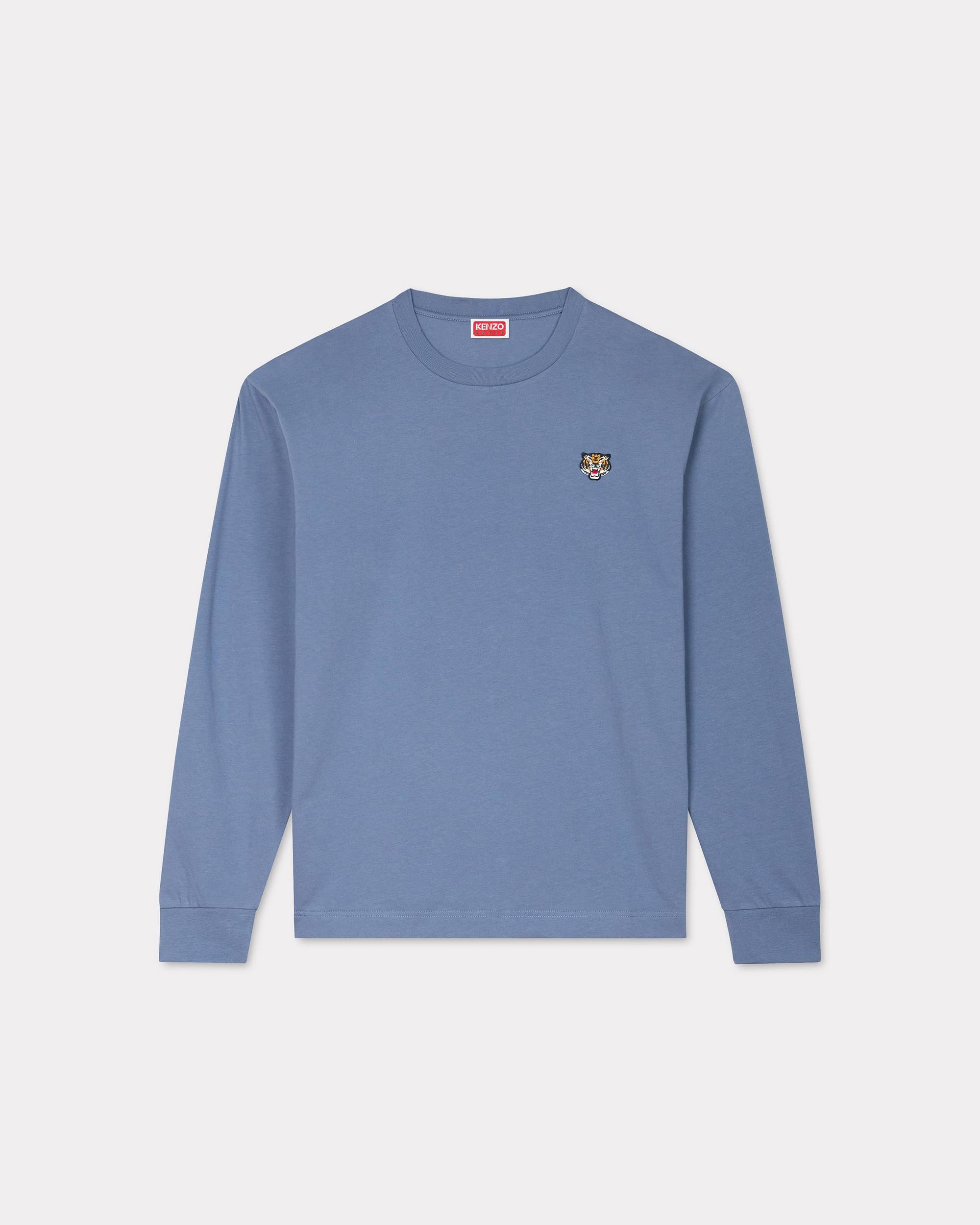 'Lucky Tiger' embroidered long sleeve T-shirt - 1