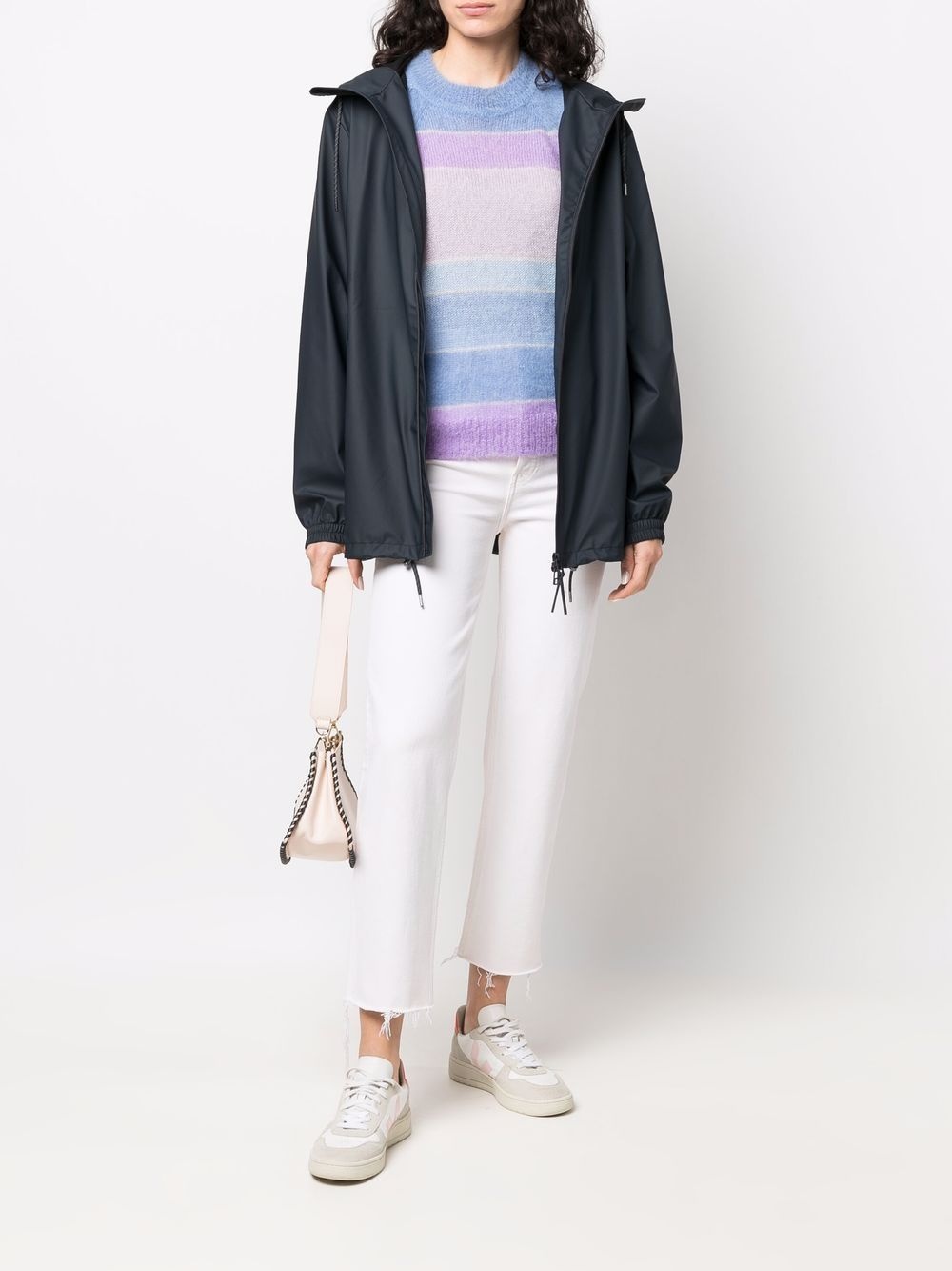 drawstring hooded jacket - 3