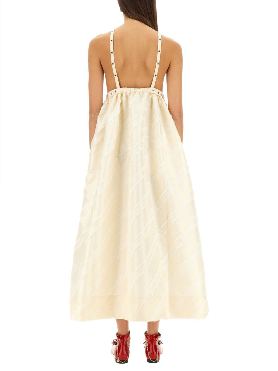Ganni Women Taffeta Dress - 3