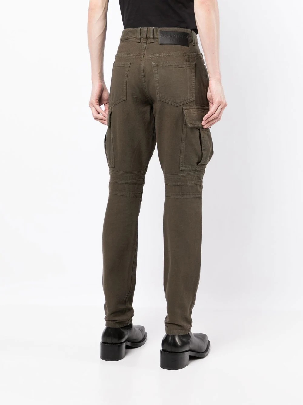 zip-detail trousers - 4