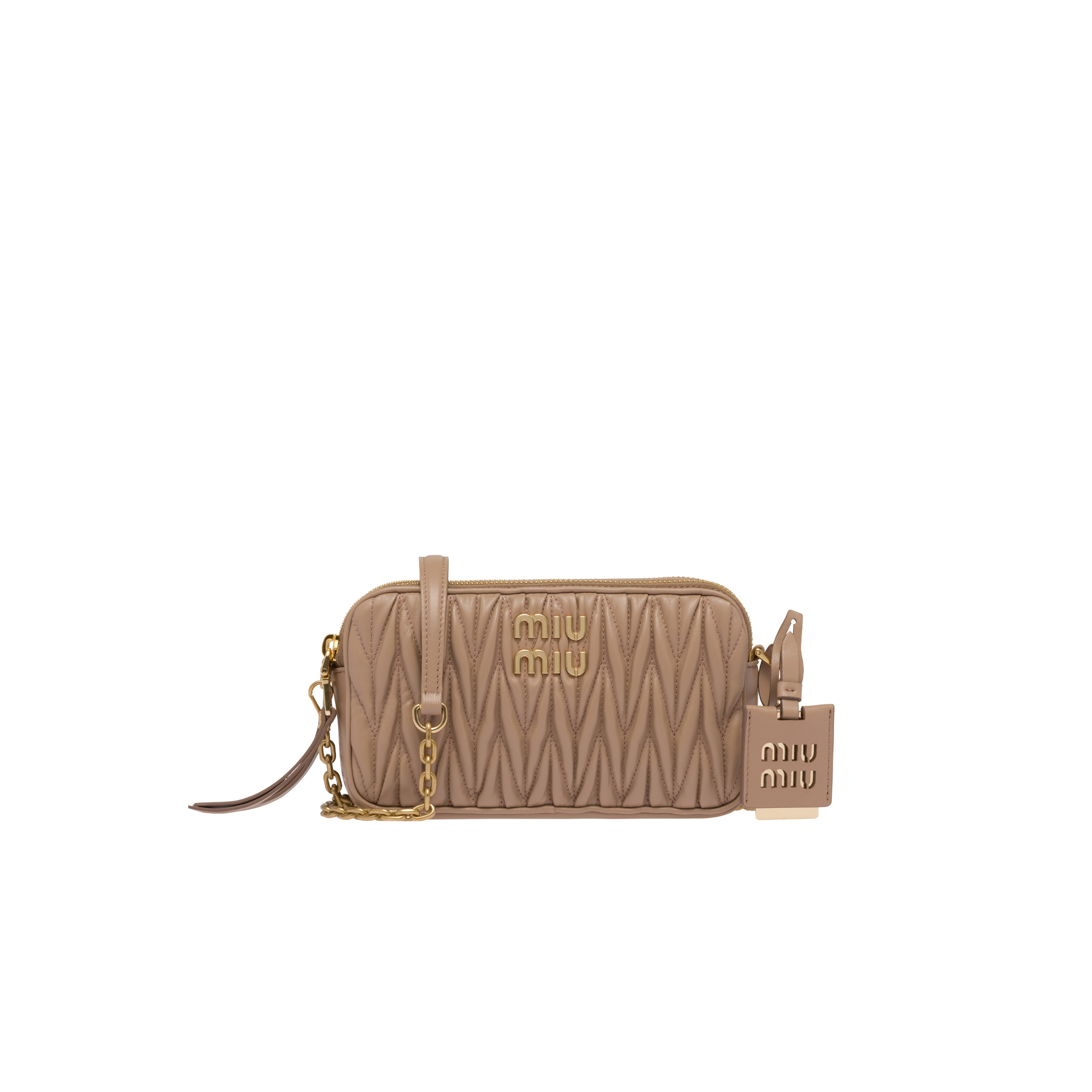 Matelassé nappa leather mini-bag - 1