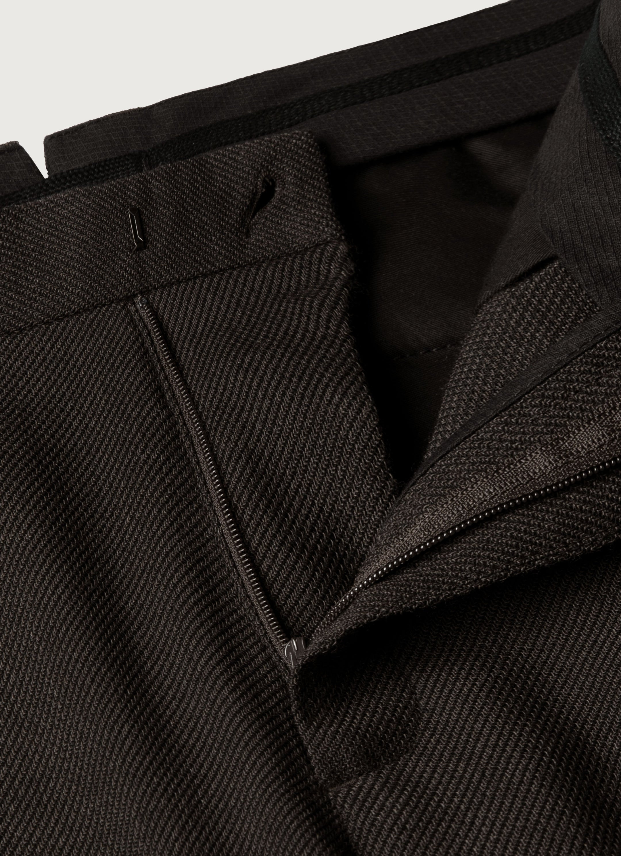 Textured Wool Trouser - 4