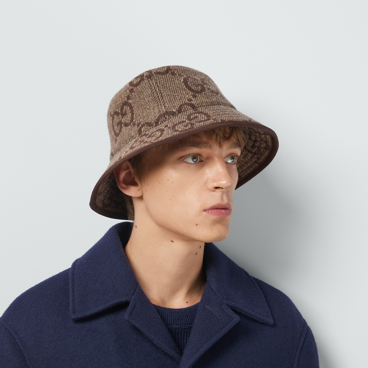 Jumbo GG wool bucket hat - 3