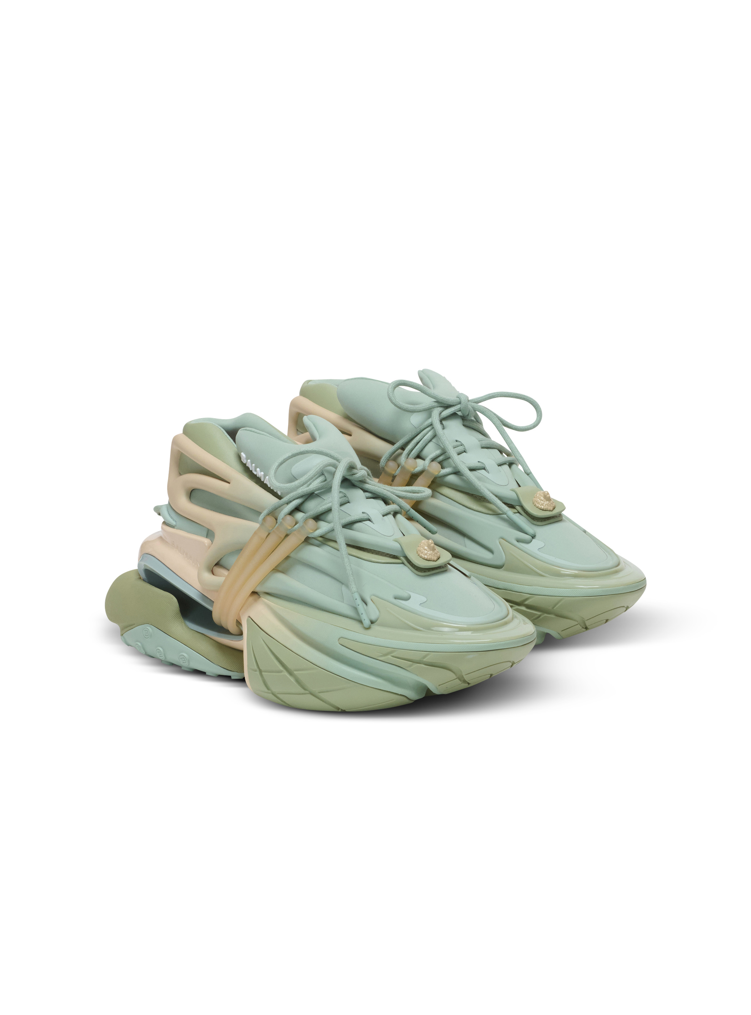 Unicorn trainers in neoprene and calfskin - 2