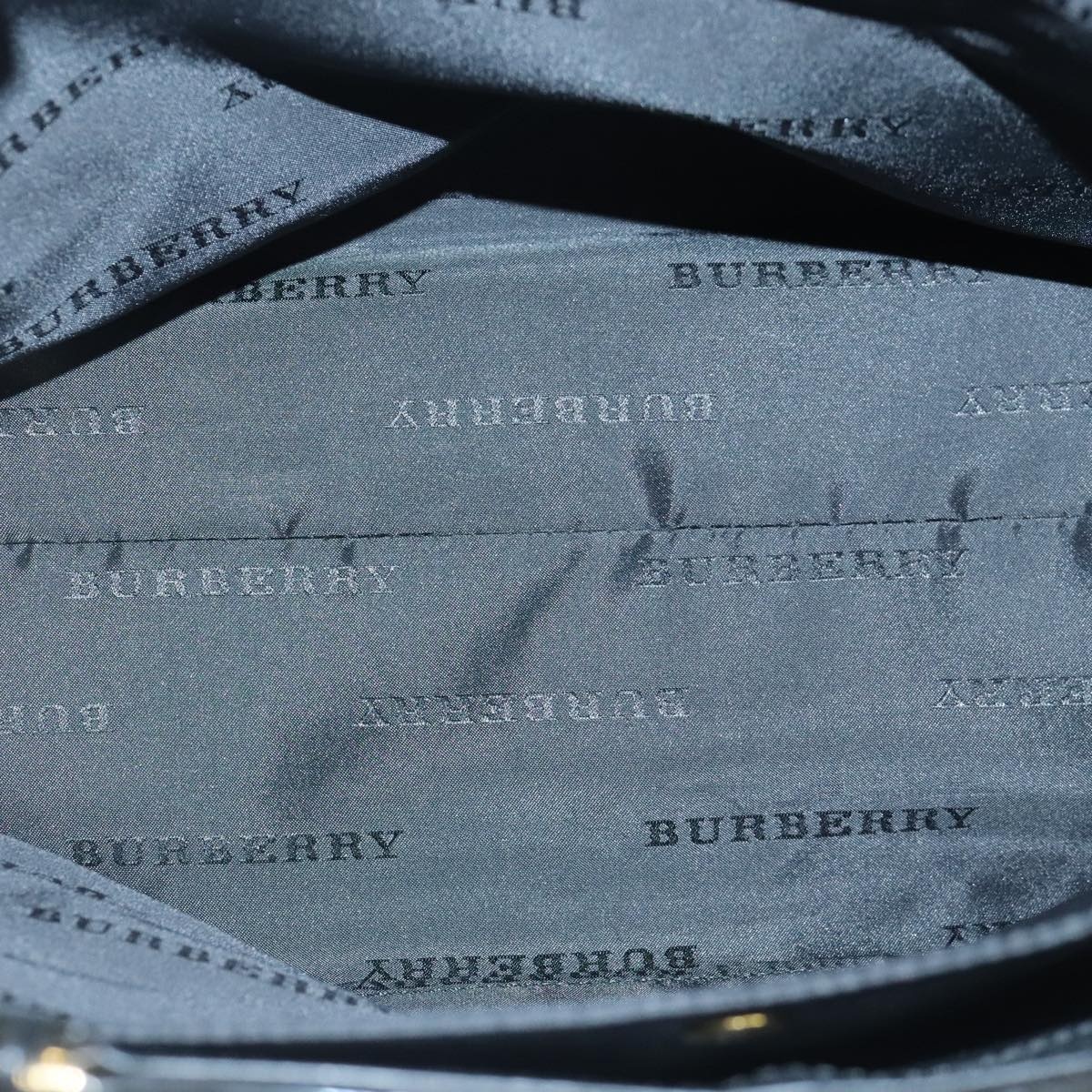 Burberry Hand Bag Wool Beige Gold - 15
