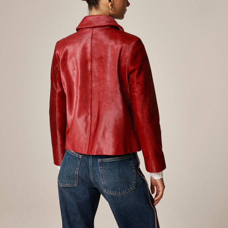 Collection lady jacket in pony hair 5