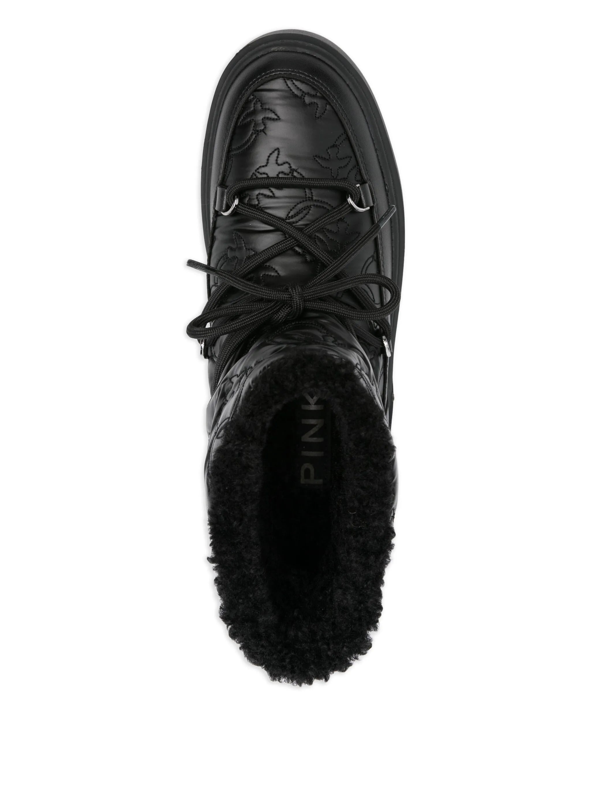 Pinko 40mm Quilted Platform Boots - 4