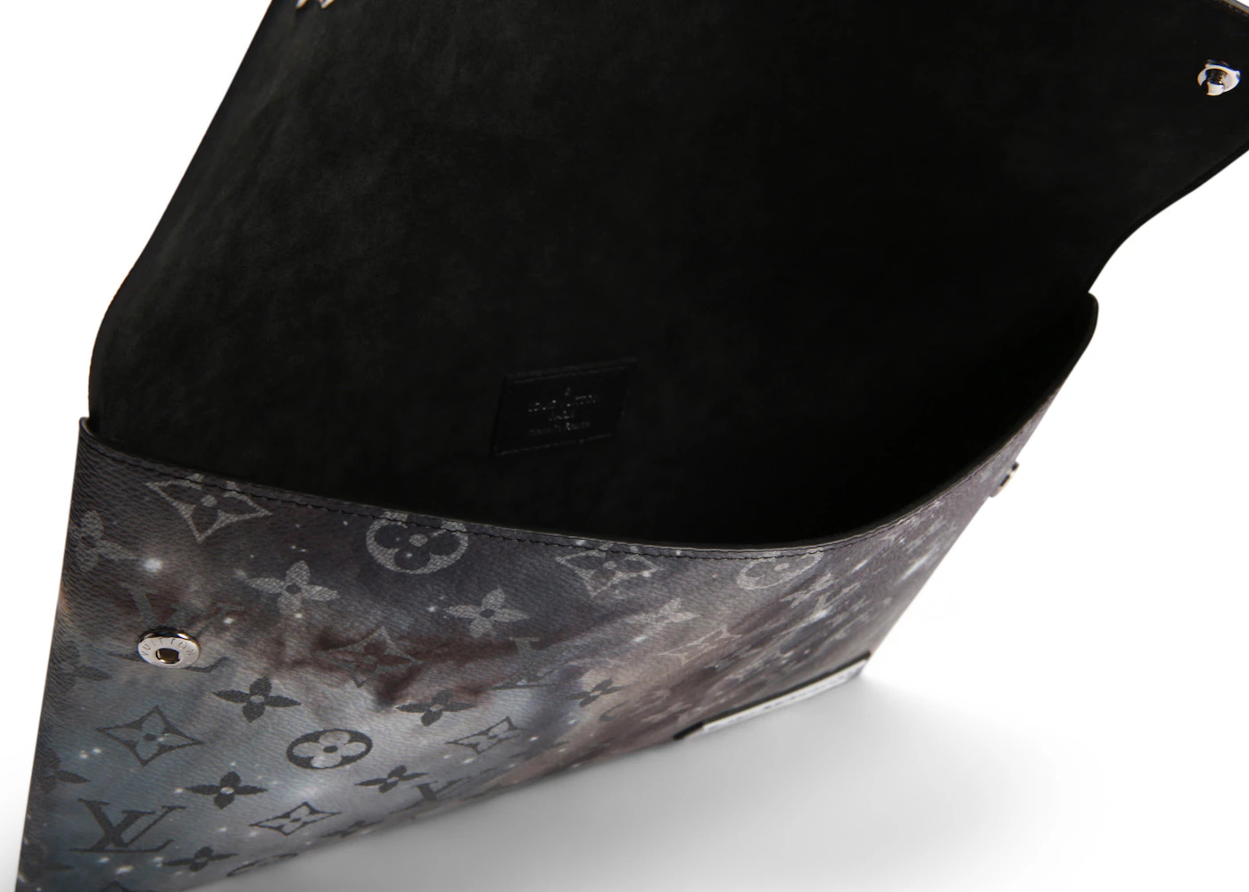 Louis Vuitton Alpha Triple Pochette Monogram Galaxy Black Multicolor - 3