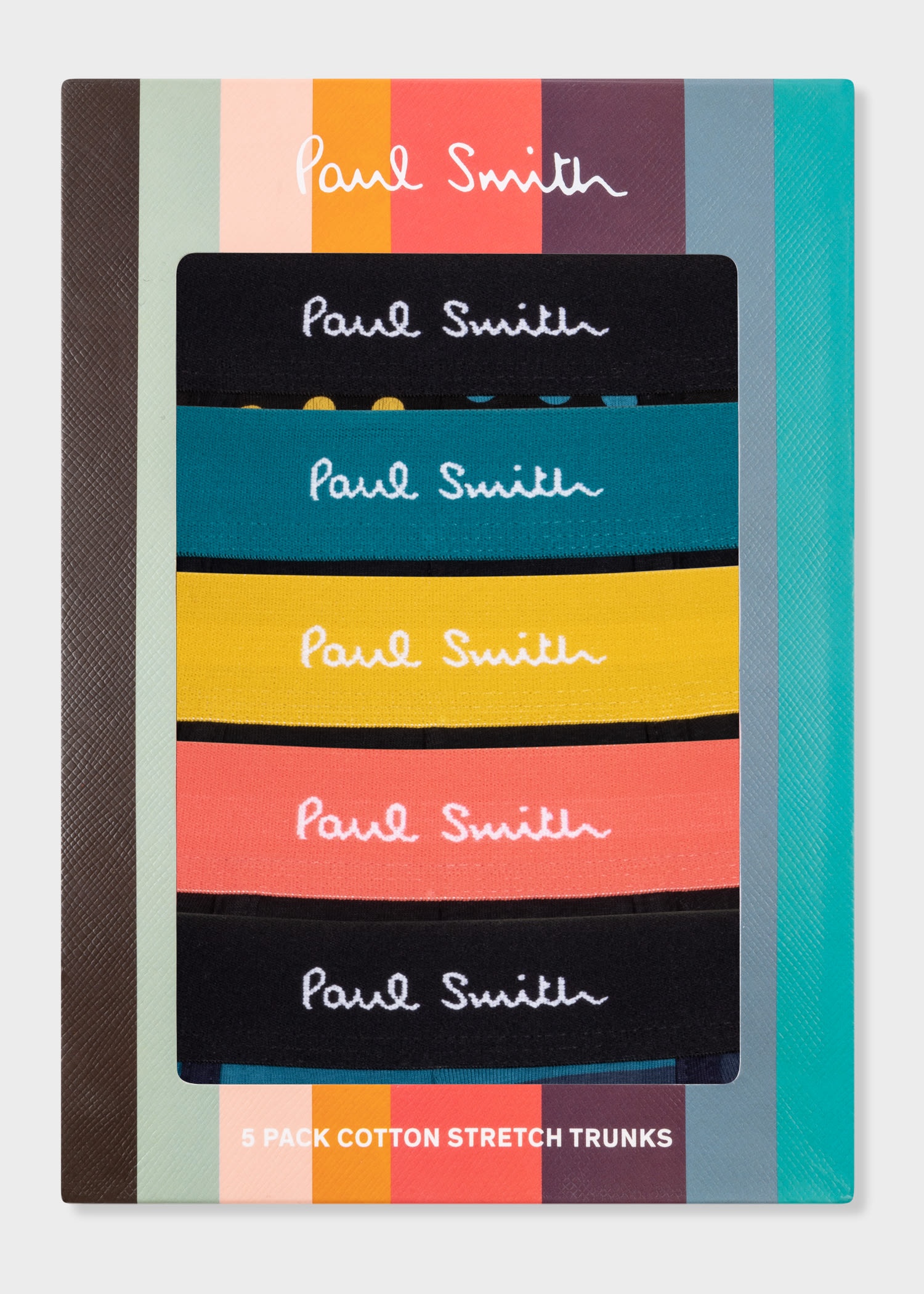 'Artist Stripe' Mixed Boxer Briefs Five Pack - 11
