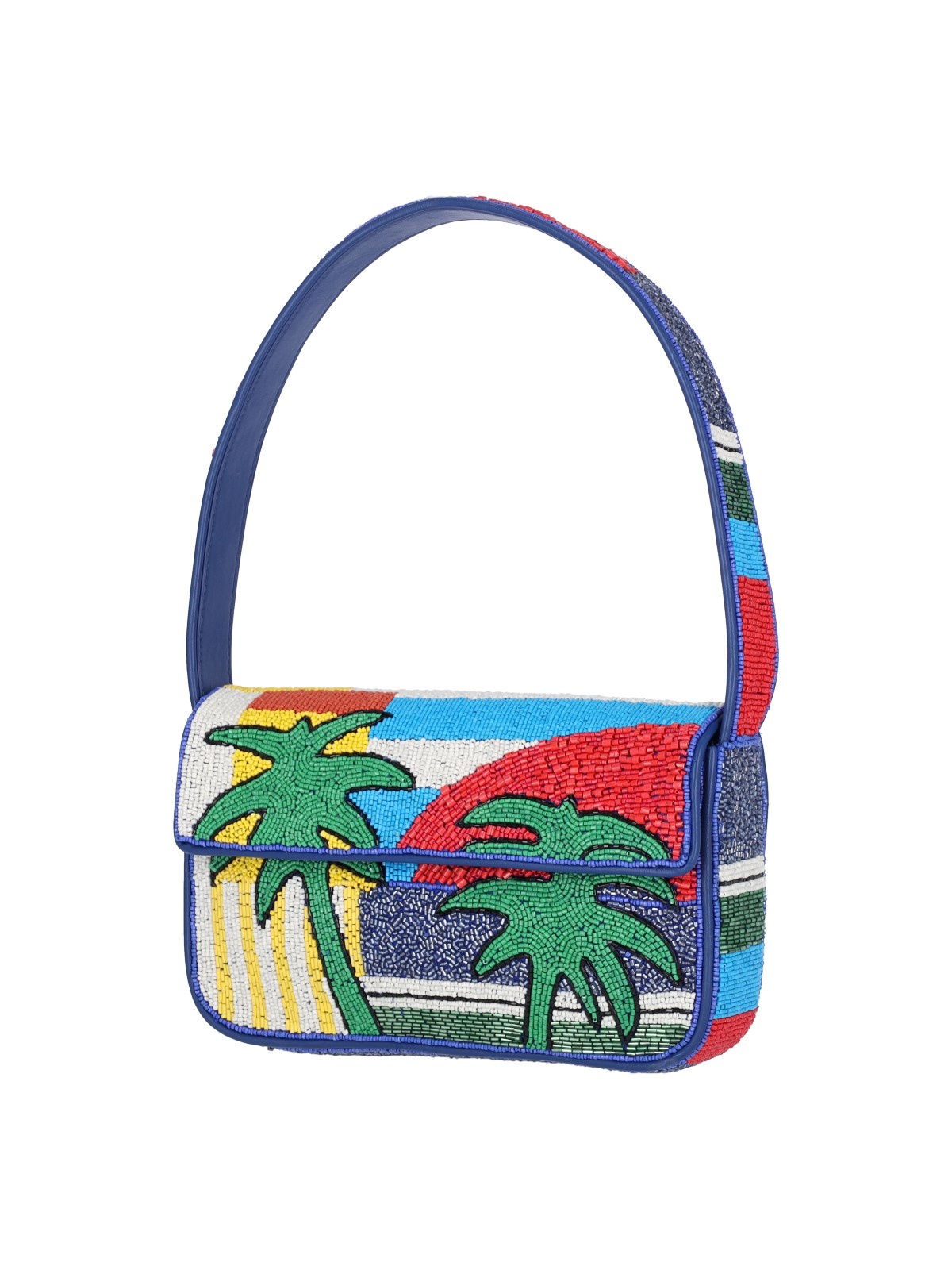 'TOMMY PALMS' BEADS SHOULDER BAG - 2