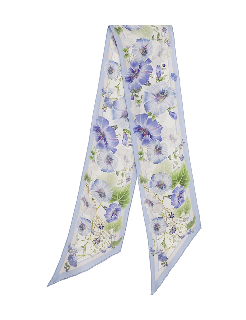 PRINTED SILK NECK SCARF - 2