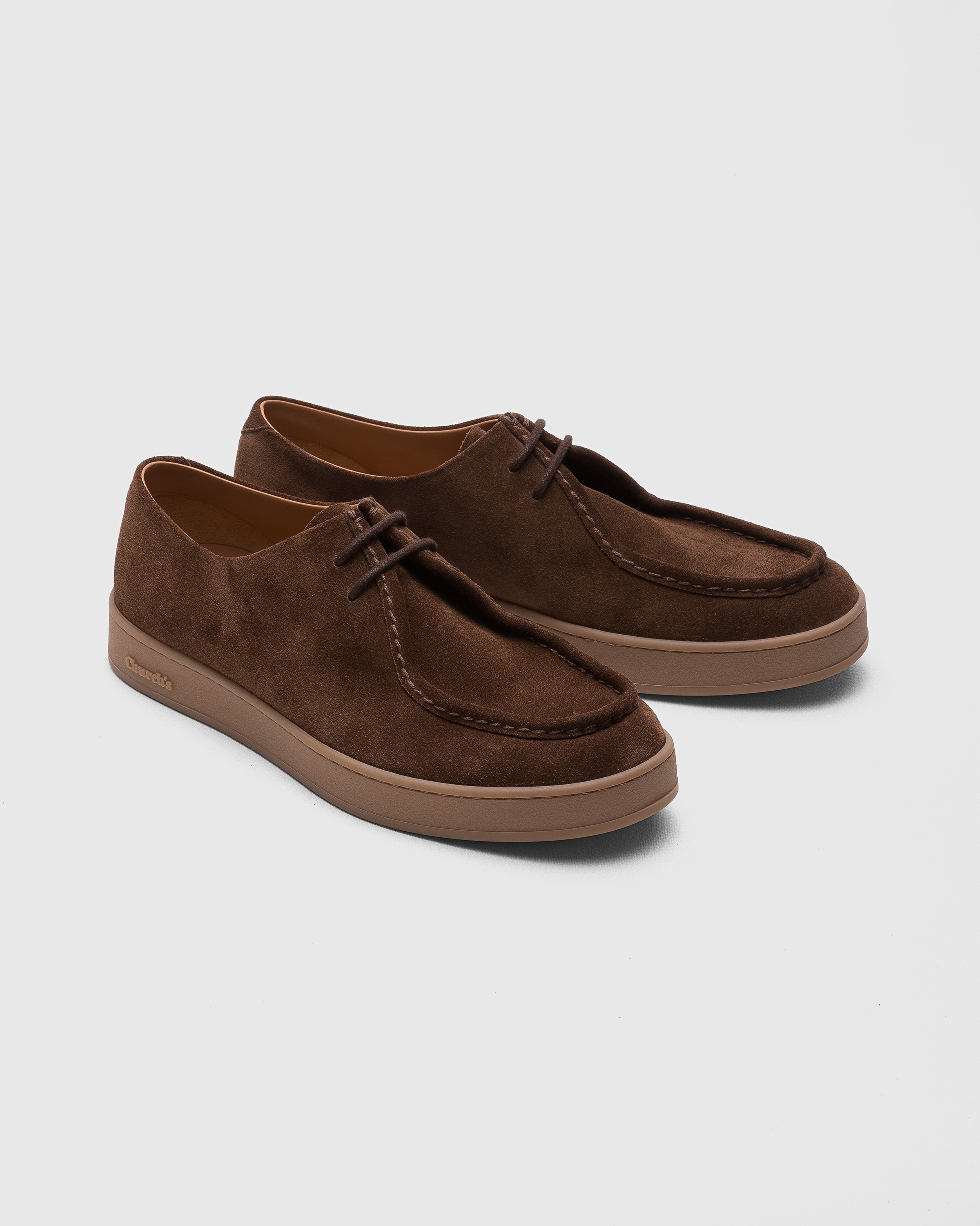 Suede Lace-Up - 2