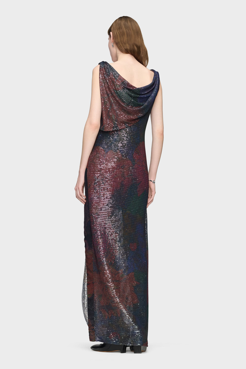 Sequined Maxi Dress 4