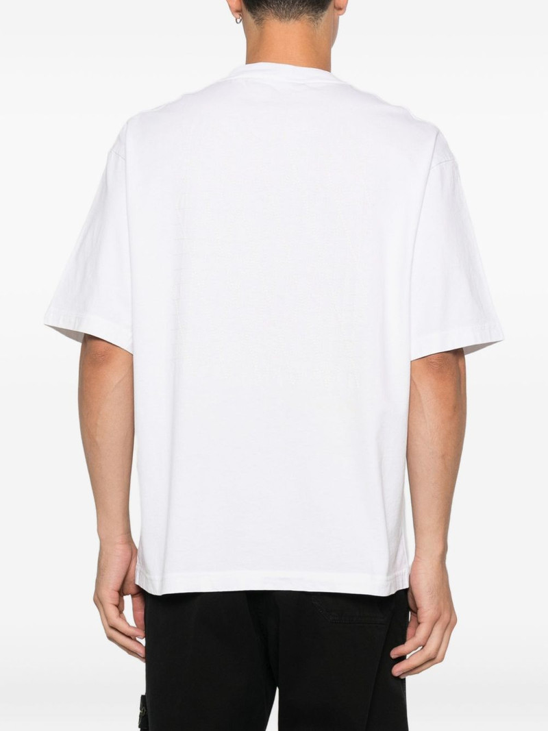logo-embroidered T-shirt 4