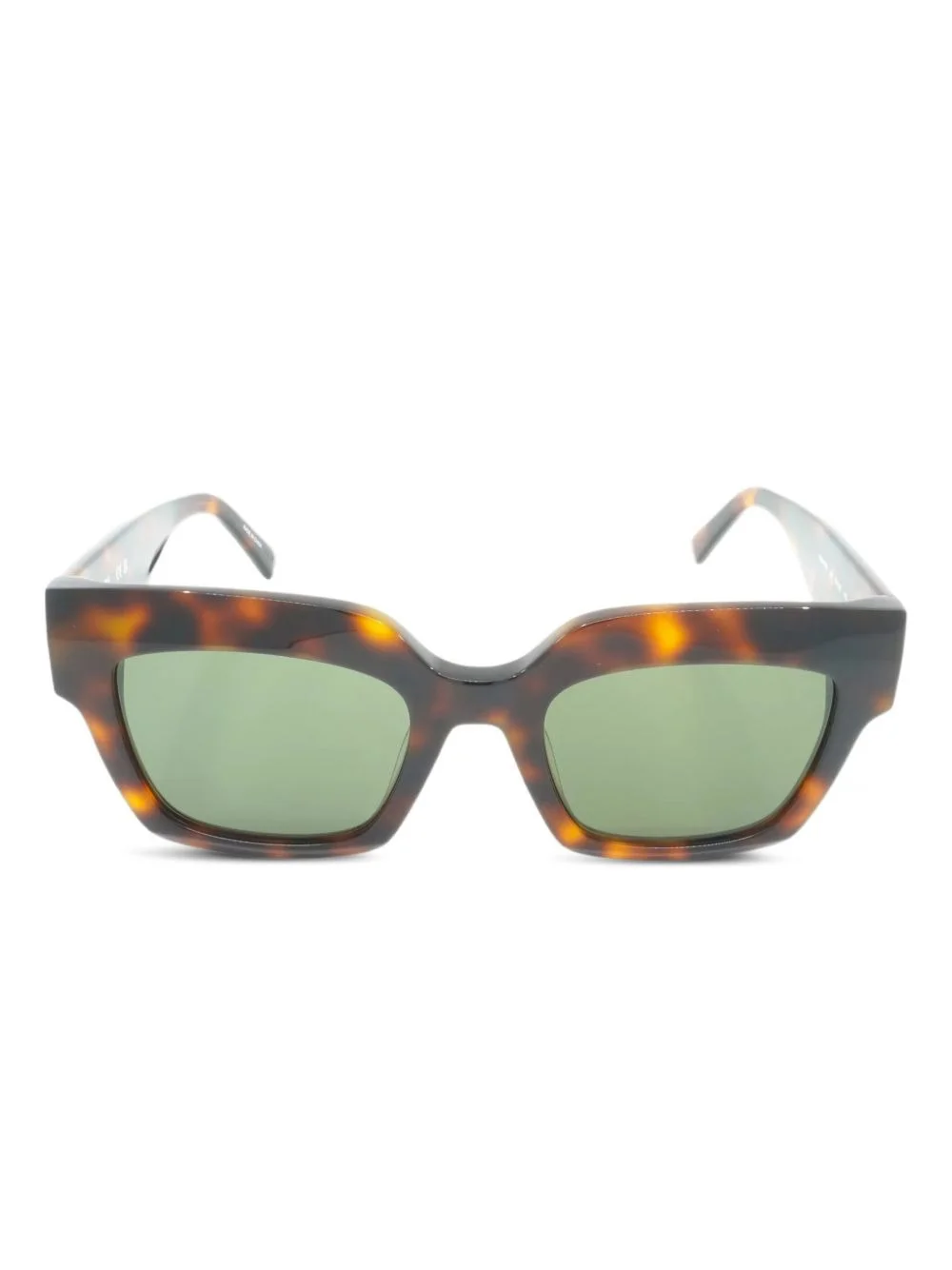 tortoiseshell square-frame sunglasses - 1