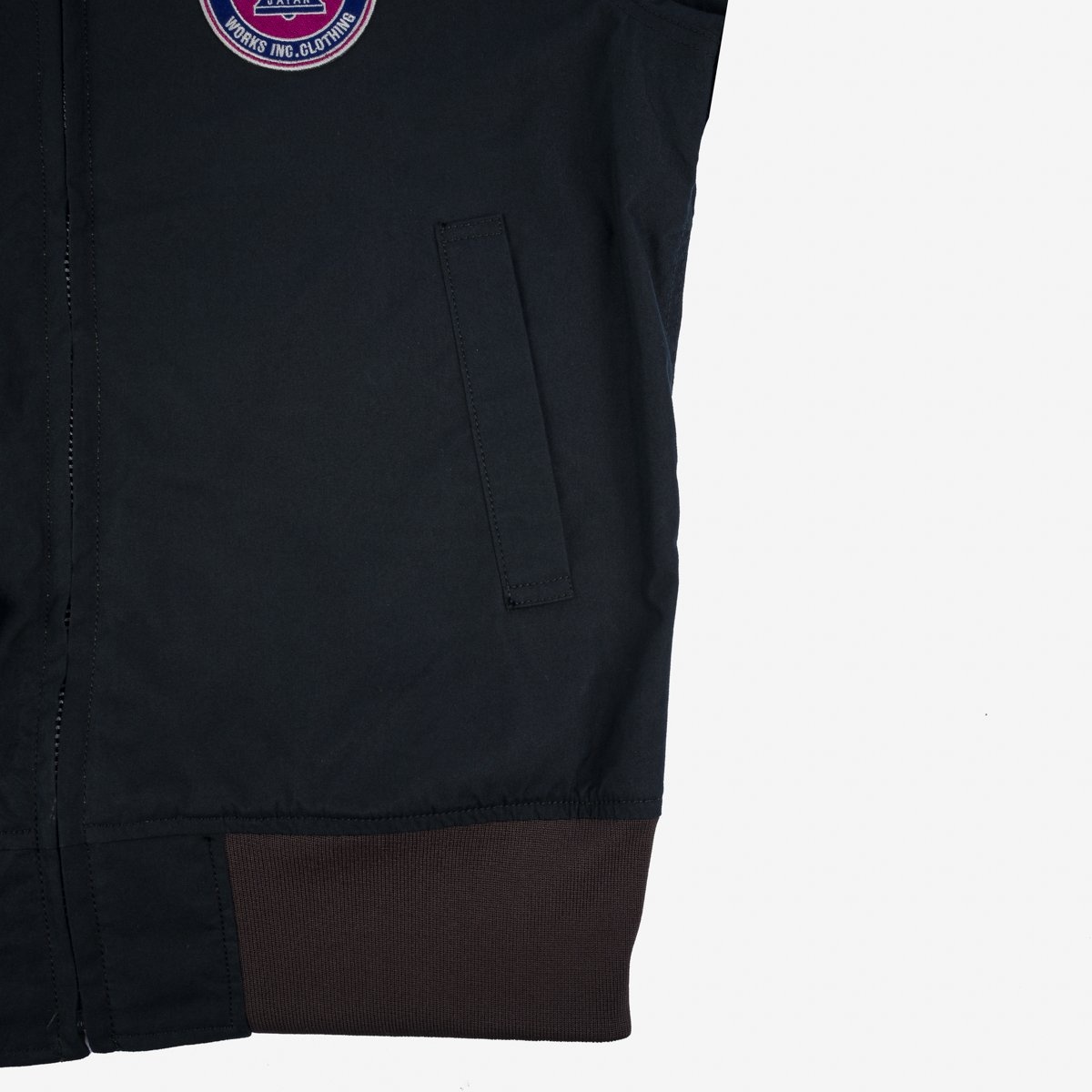 IHJ-130-BLK Reversible Tanker Jacket - Black - 10