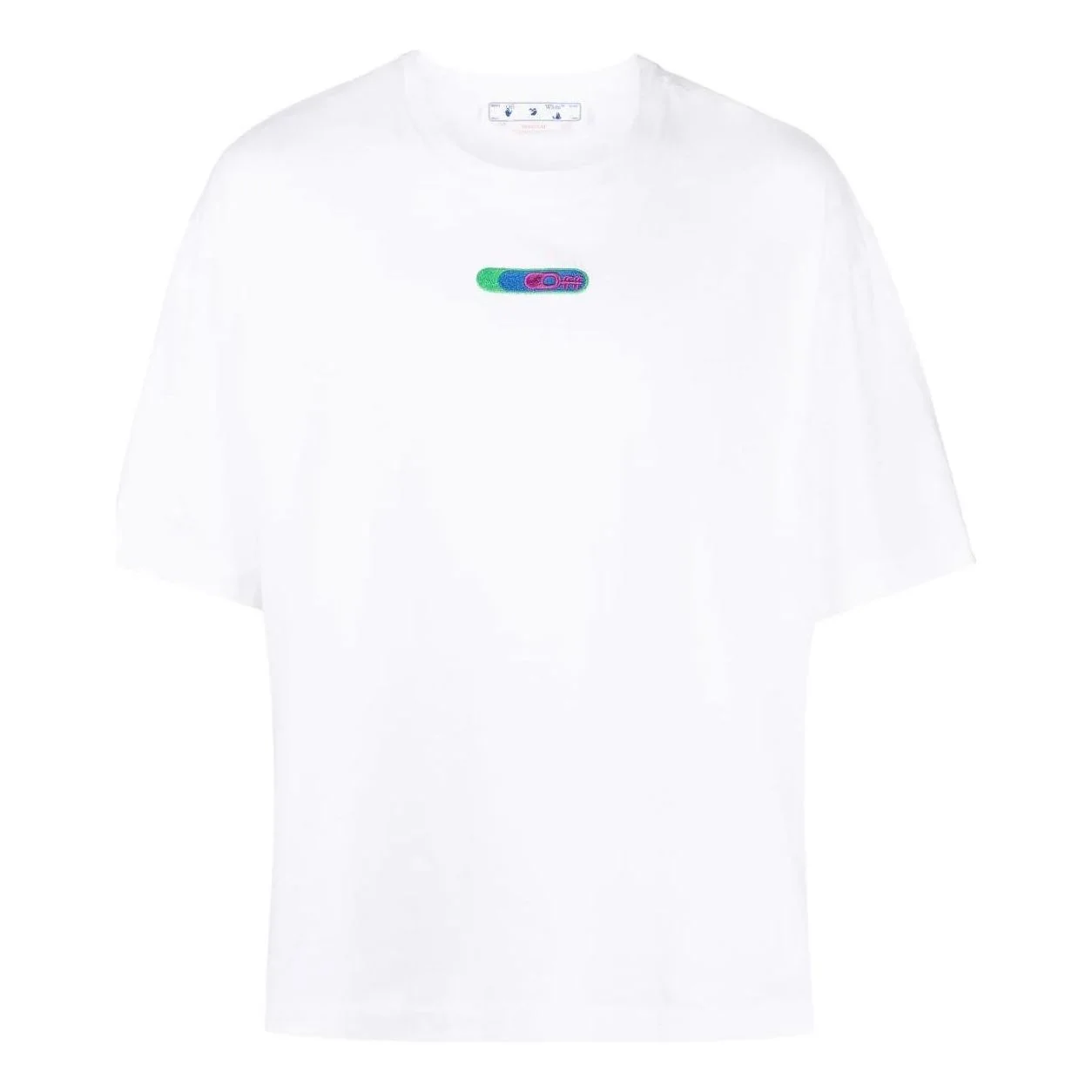 OFF-WHITE Weed Arrows Oversized T-Shirt White/Green - 1