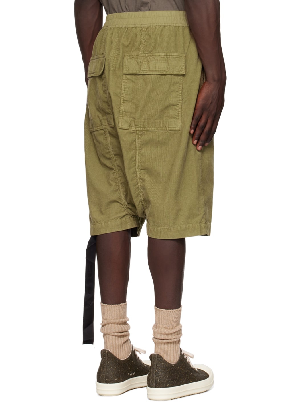 Khaki Pods Shorts - 3