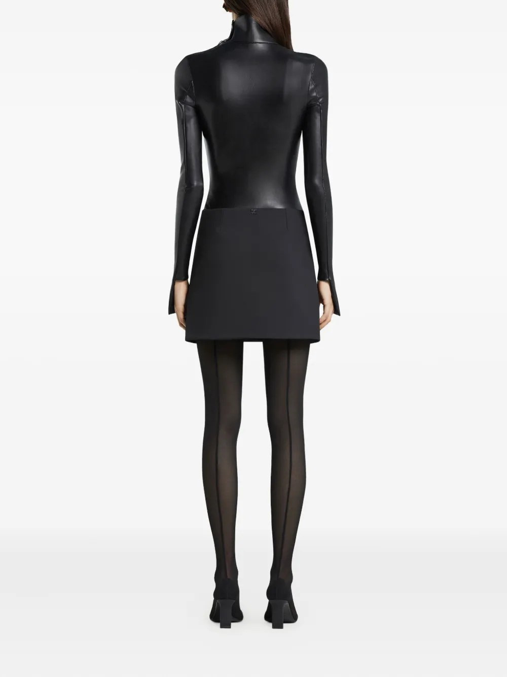ONE MINUTE TWILL MINI-SKIRT - 3