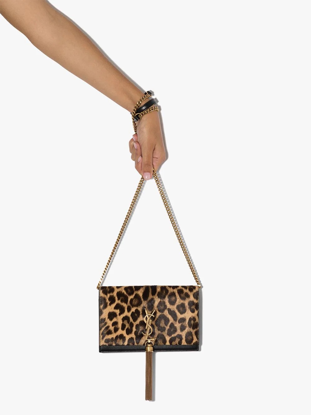 Kate leopard print clutch bag - 4