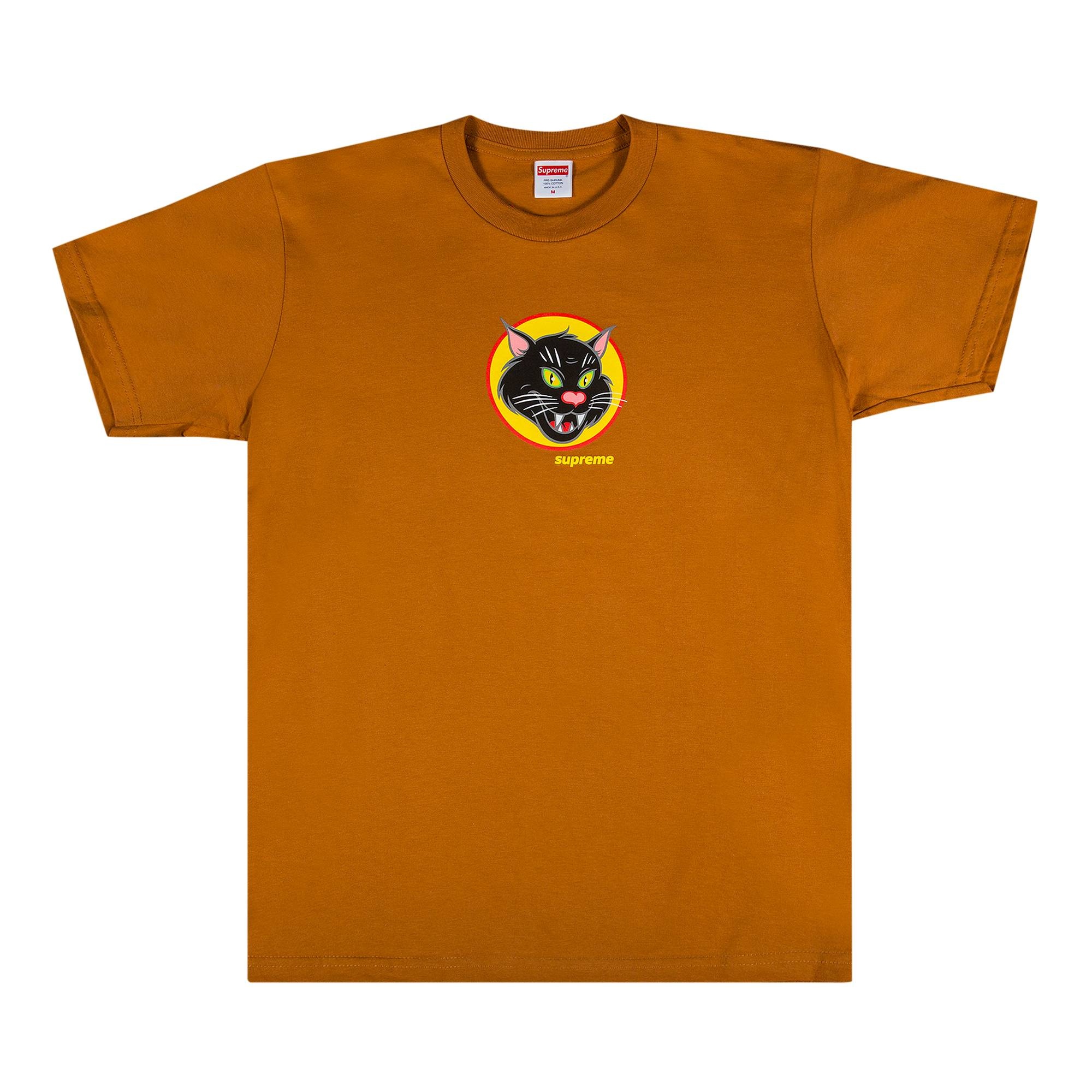 Supreme Black Cat Tee 'Burnt Orange' - 1