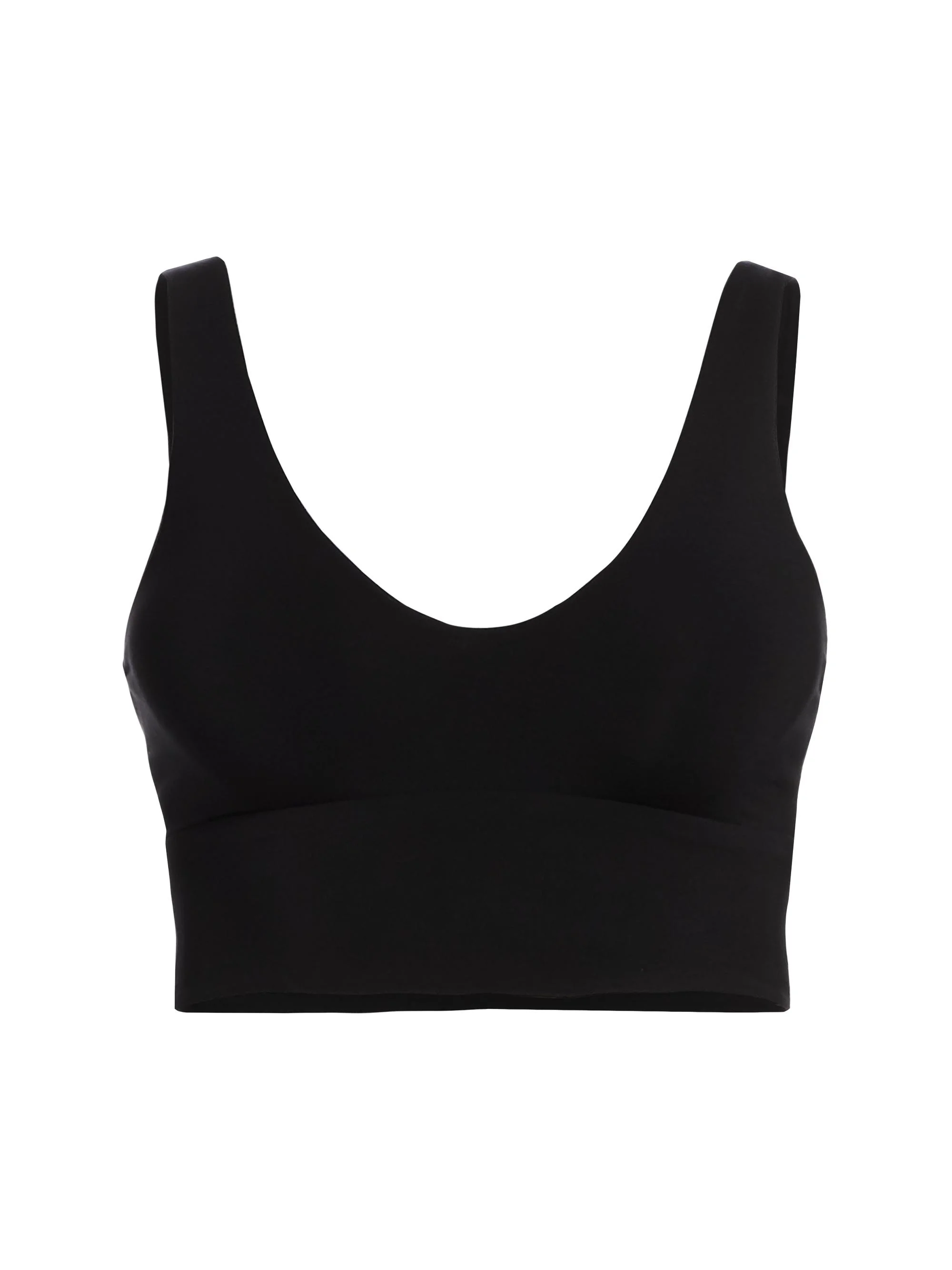 Women's Butter Comfy Longline Bralette - Black - 1