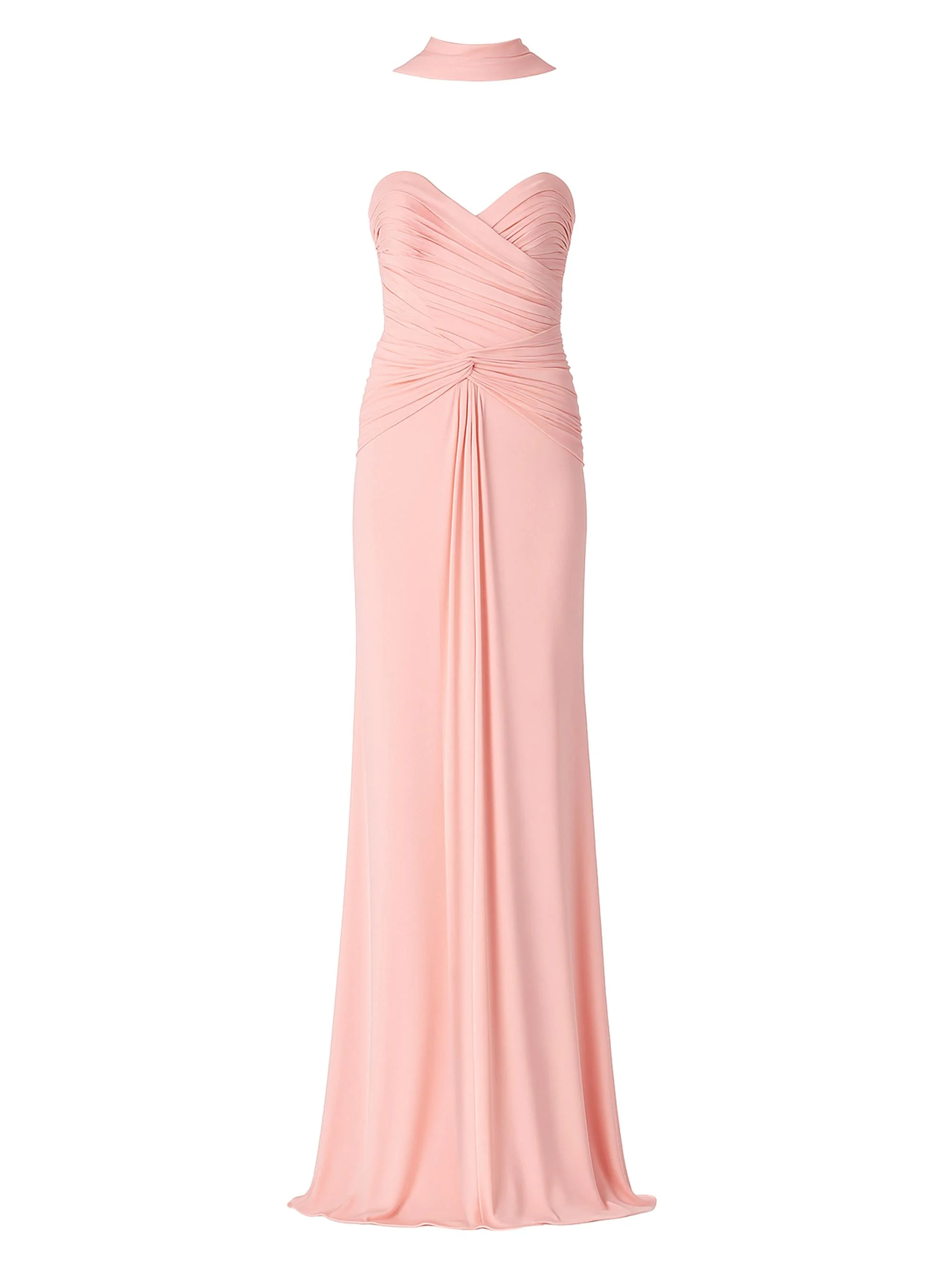 Women's Amanda Fantasme Gathered Jersey Gown - Glossia - 1