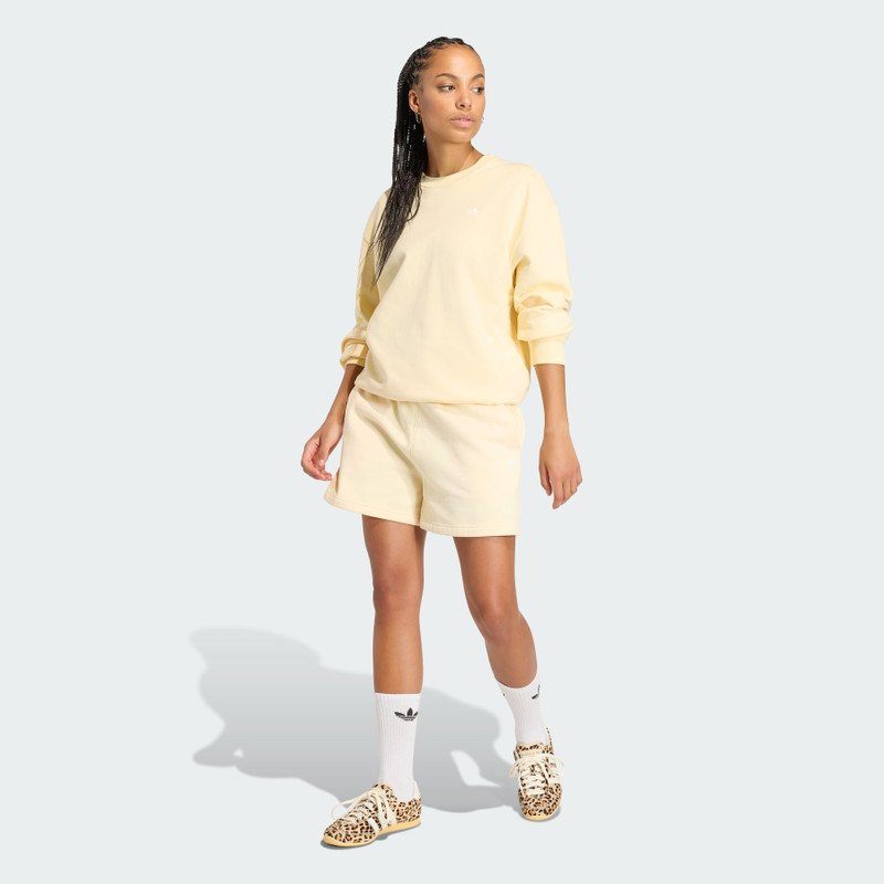 ESSENTIALS FLEECE LOOSE SHORTS 4