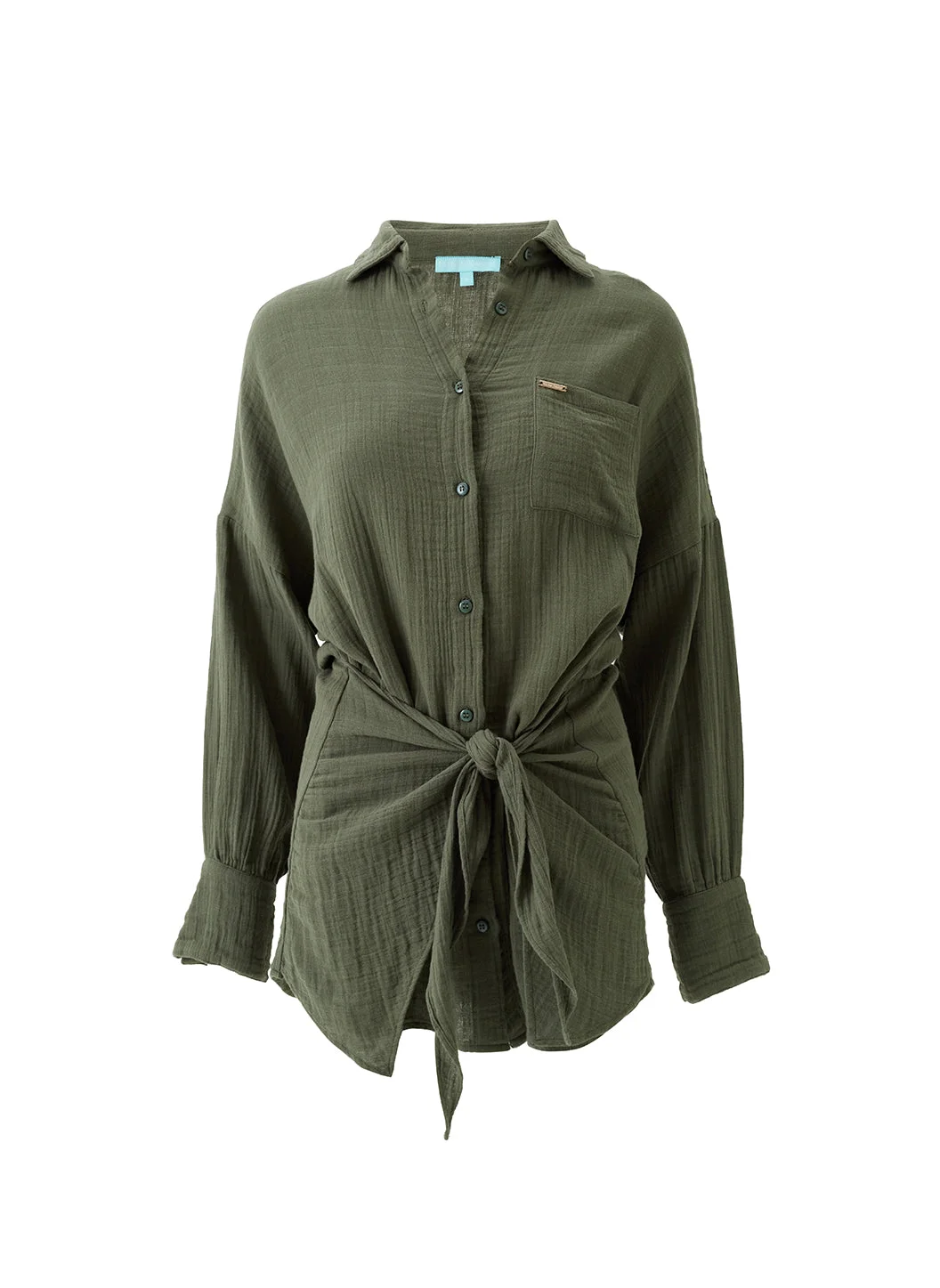 SARA OLIVE DRESS - 1